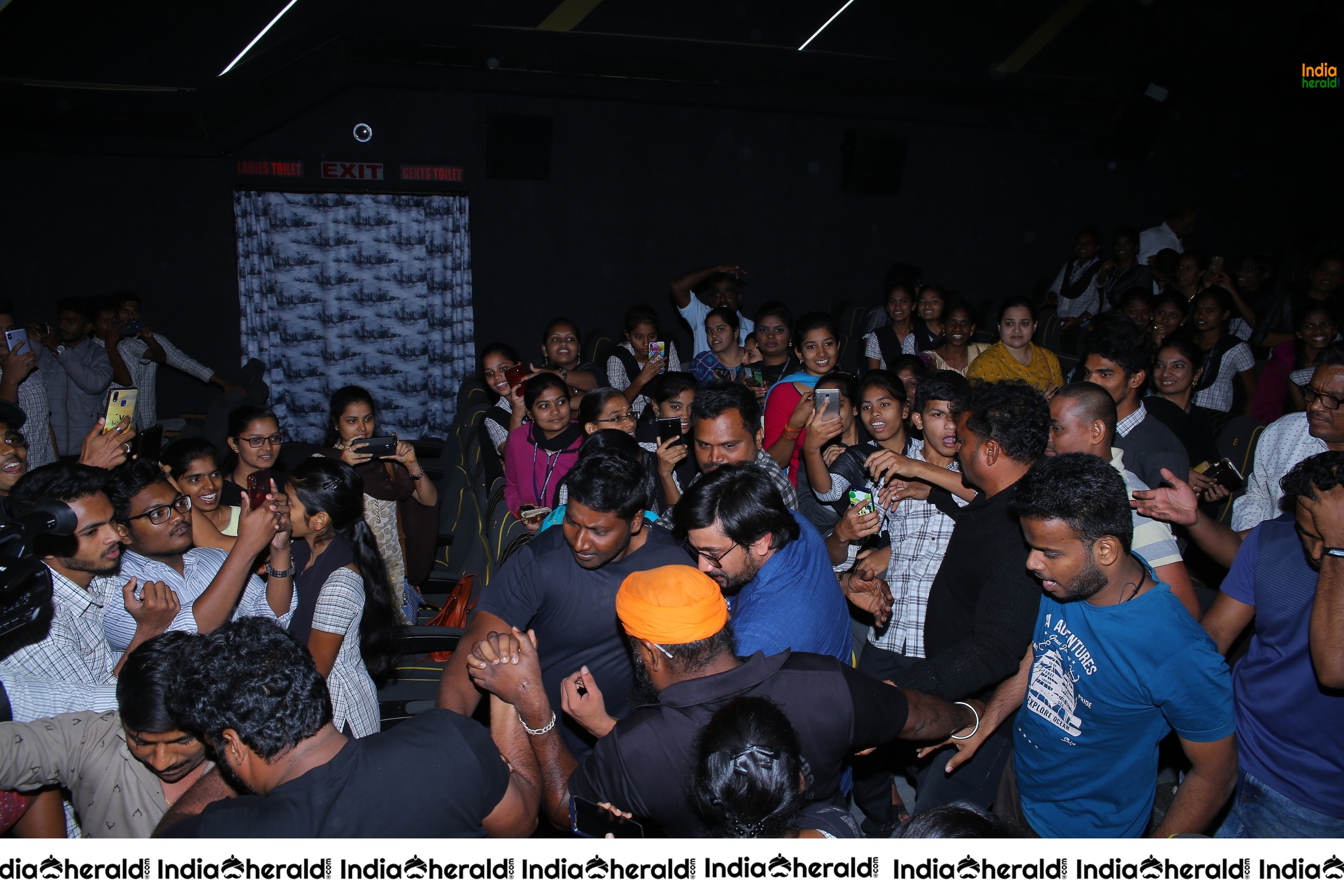 Iddari Lokam Okkate Special Premiere at Vizag Set 2