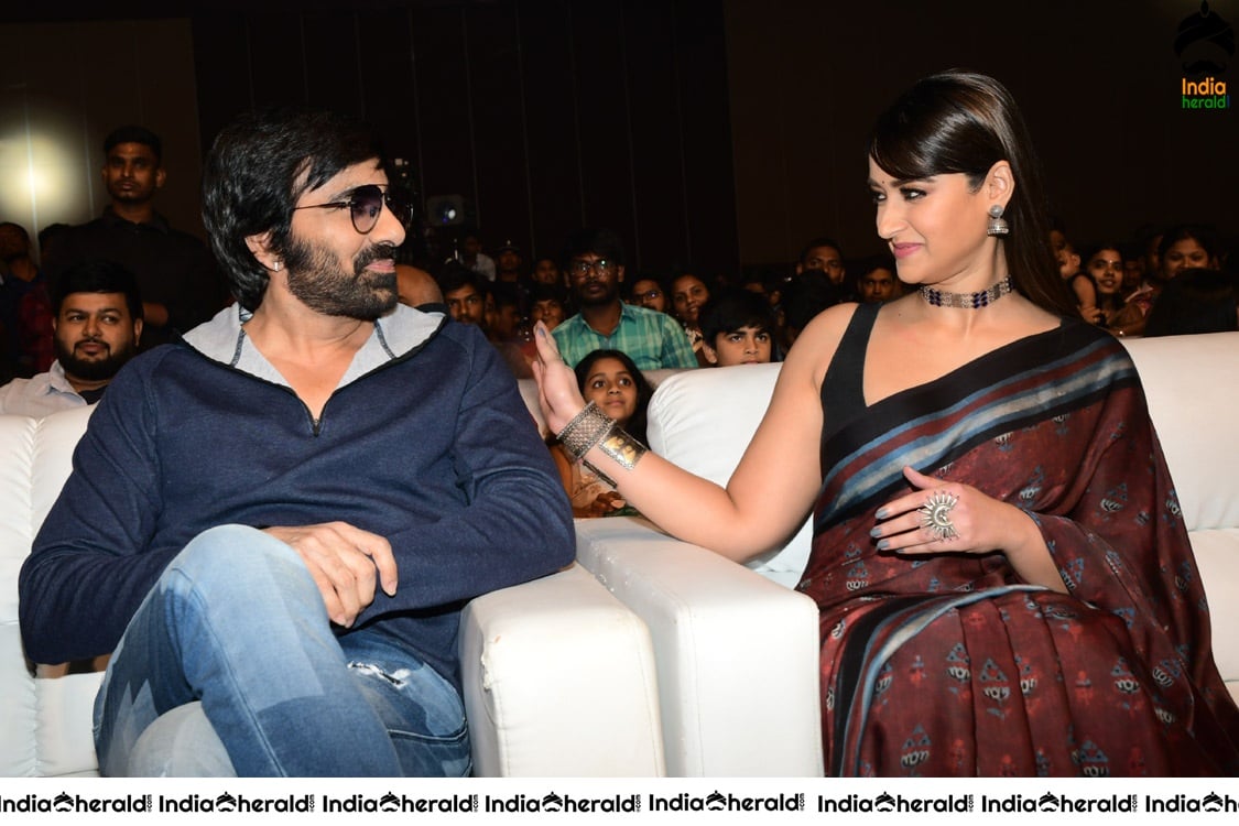 Ileana and Ravi Teja in Amar Akbar Anthony Event Throwback Photos Set 3