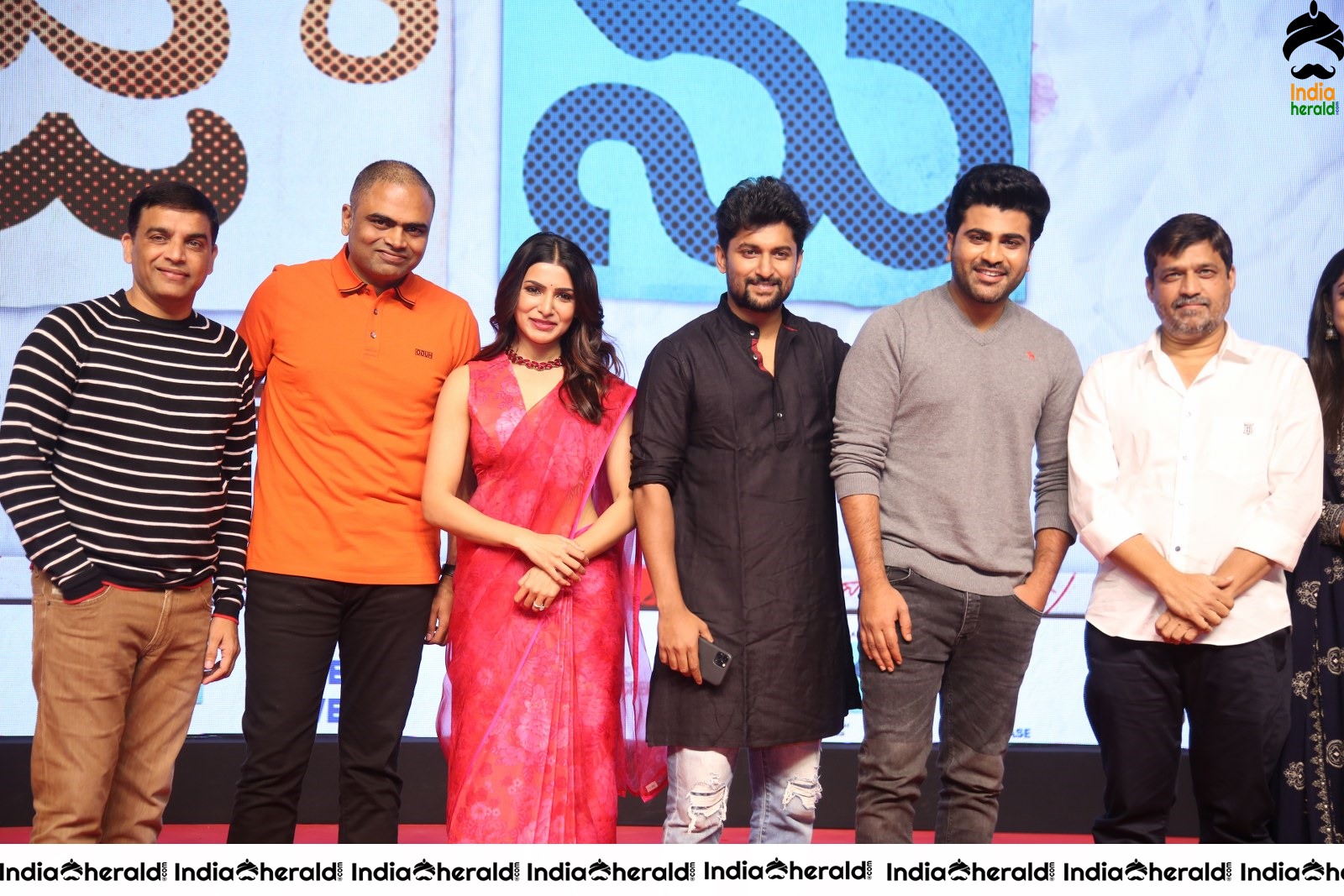 Jaanu Pre Release Event featuring Samantha and Sharwanand Set 7