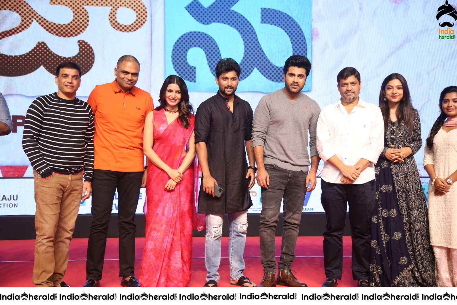 Jaanu Pre Release Event featuring Samantha and Sharwanand Set 7