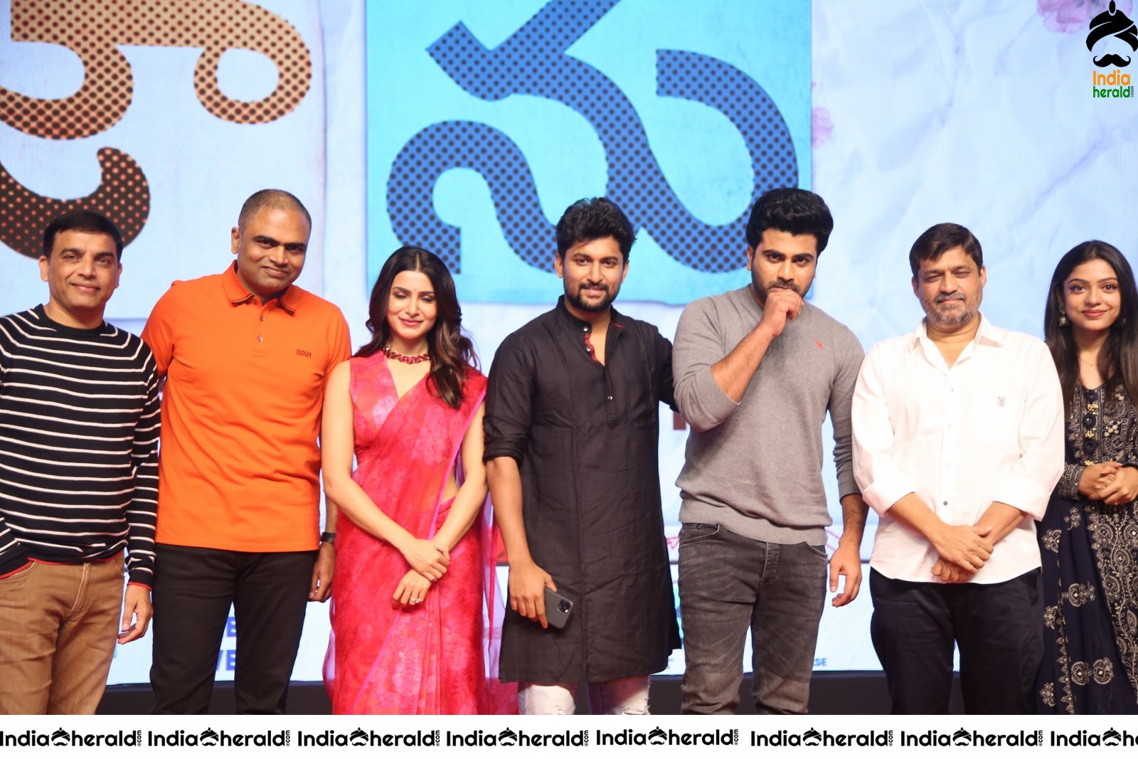 Jaanu Pre Release Event featuring Samantha and Sharwanand Set 7