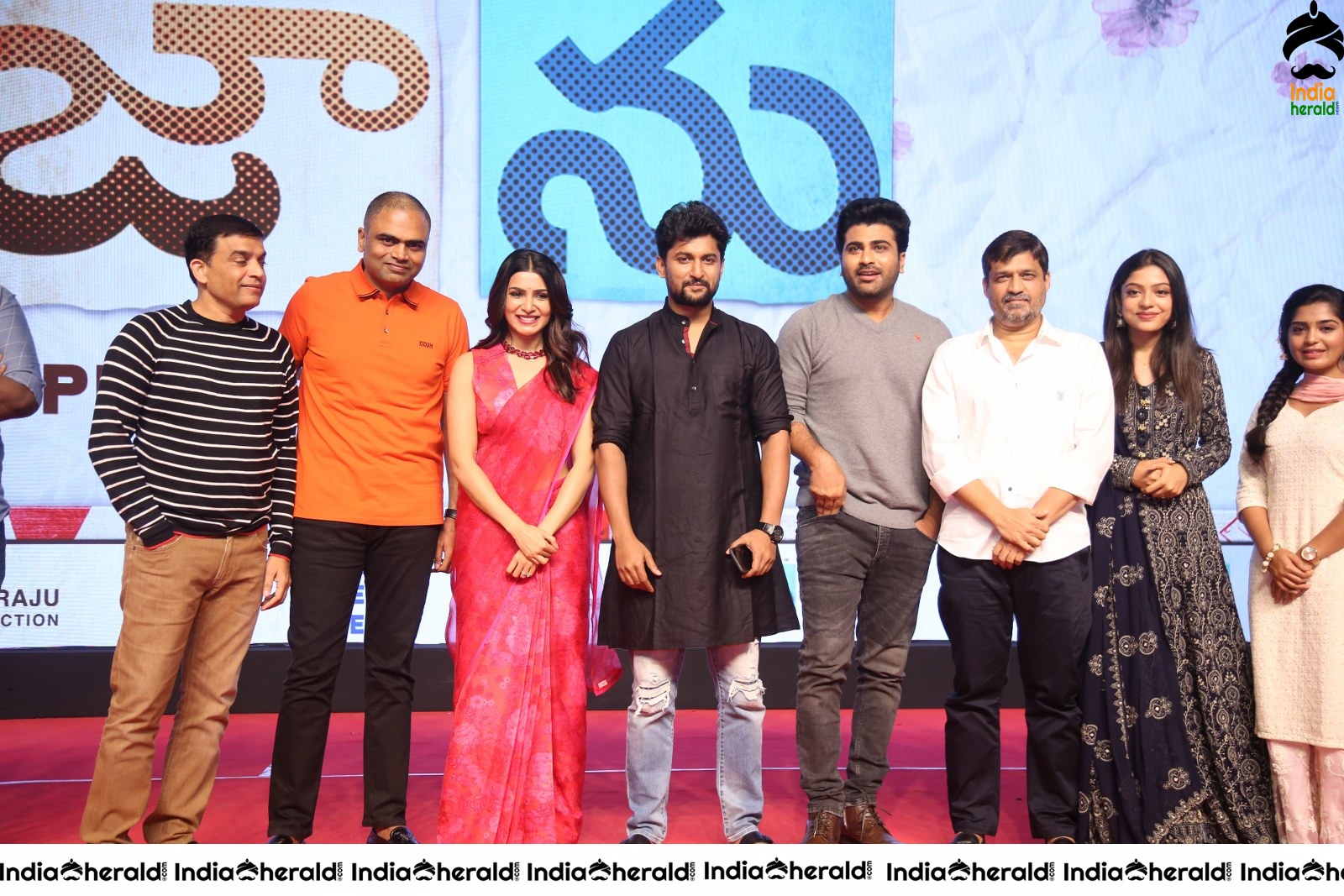 Jaanu Pre Release Event featuring Samantha and Sharwanand Set 7