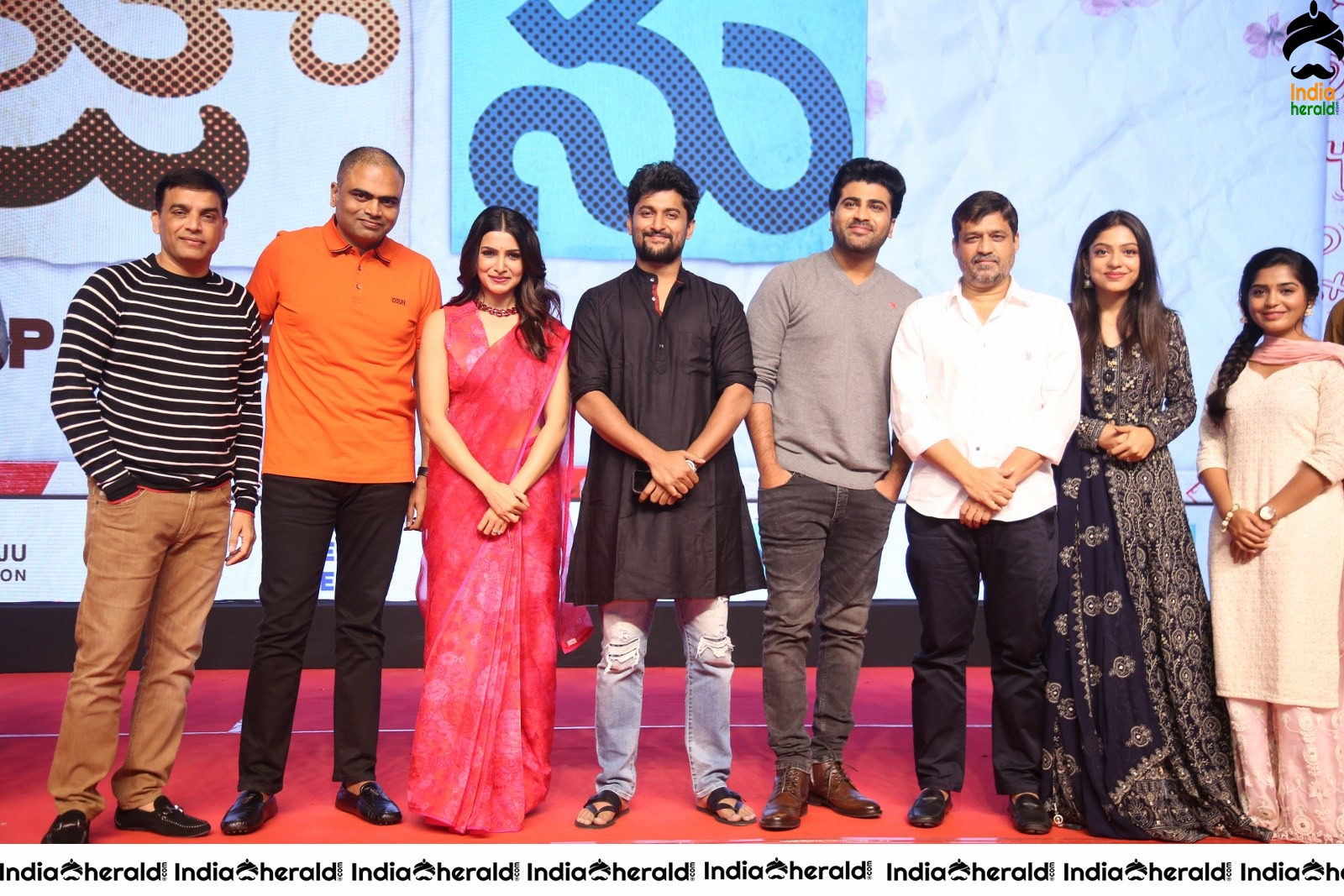 Jaanu Pre Release Event featuring Samantha and Sharwanand Set 7