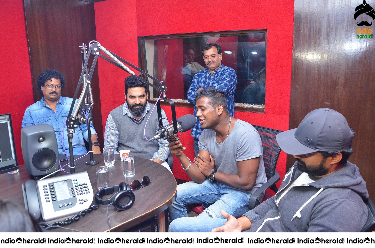 Jaataro Jaatara Song Launch Stills at RED FM Hyderabad Set 1