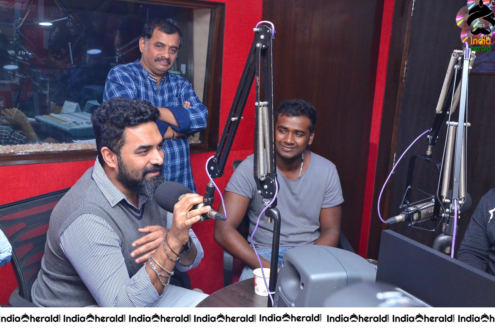 Jaataro Jaatara Song Launch Stills at RED FM Hyderabad Set 1