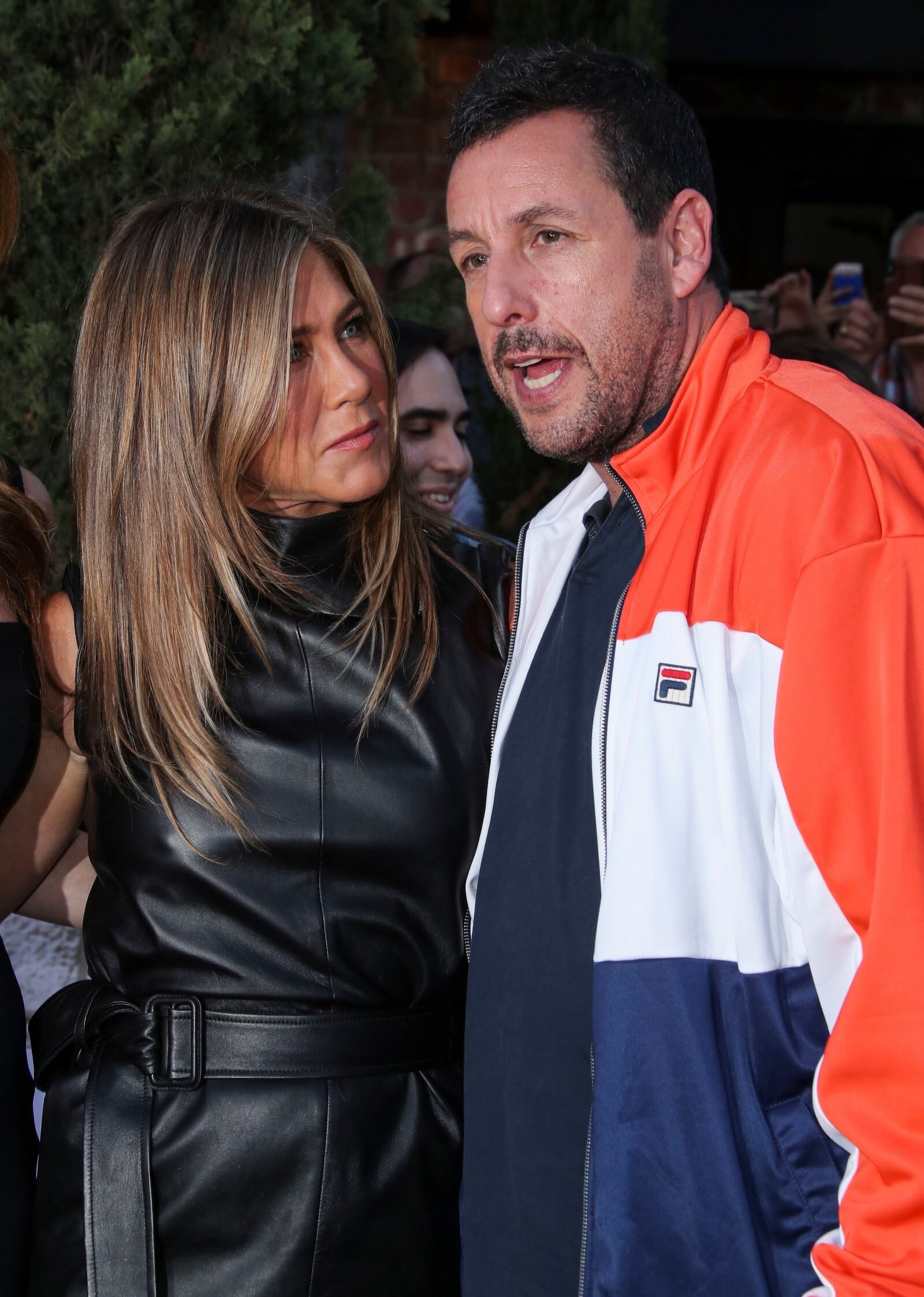 Jennifer Aniston And Adam Sandler At Murder Mystery Movie Premiere In LA