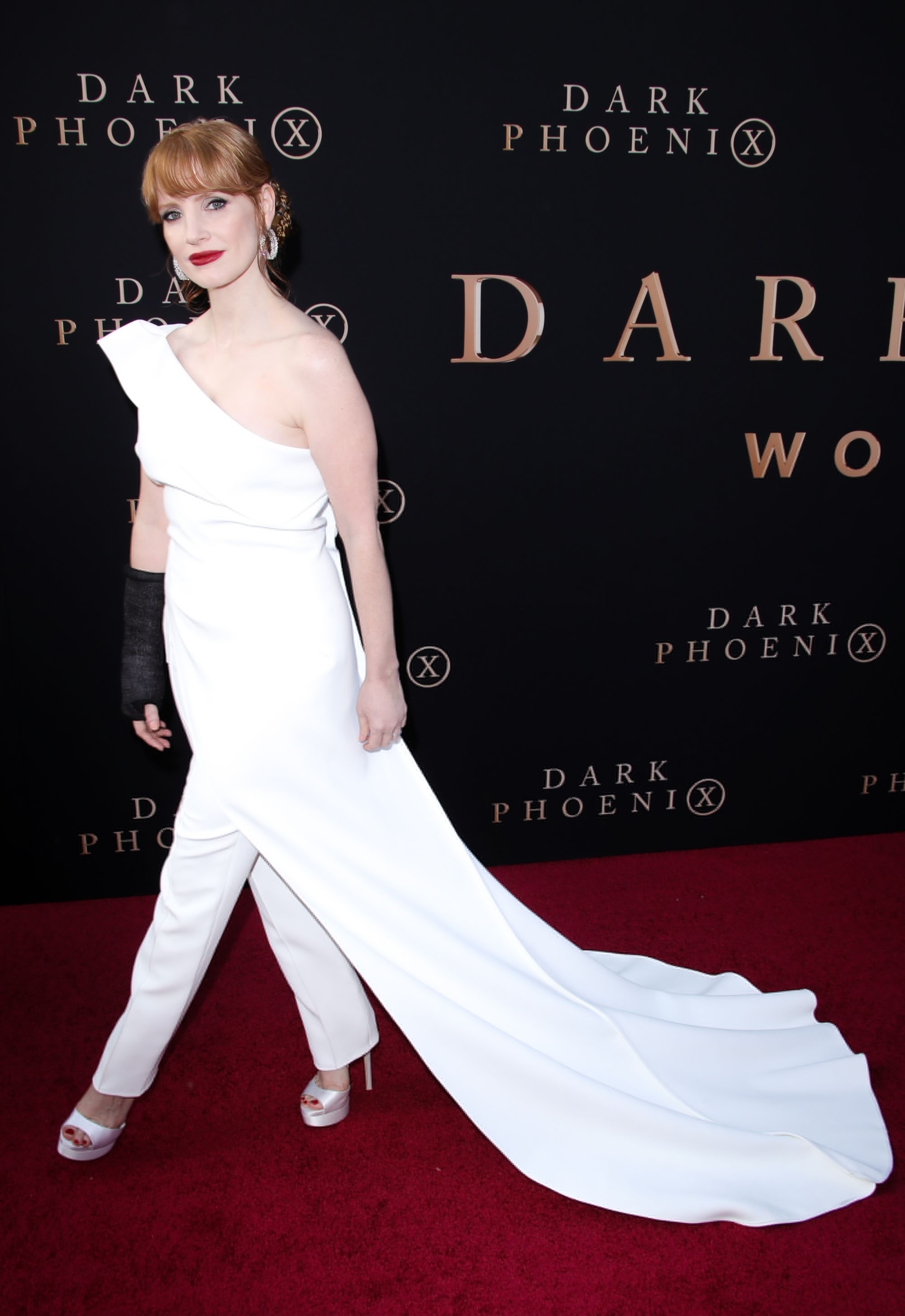 Jessica Chastain At Dark Phoenix Premiere In Hollywood