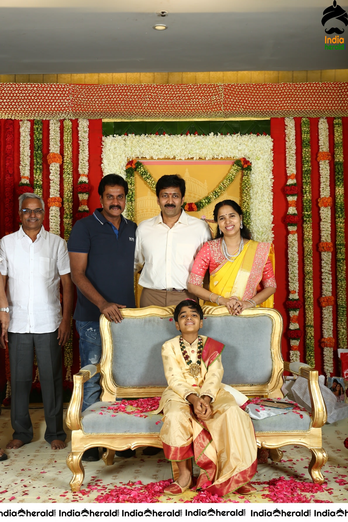 Jishnu Vadde Dhoti Ceremony Stills Set 1