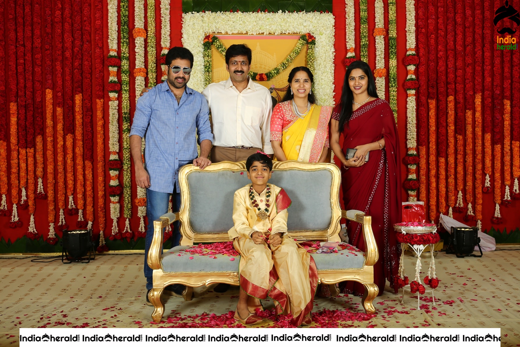 Jishnu Vadde Dhoti Ceremony Stills Set 1