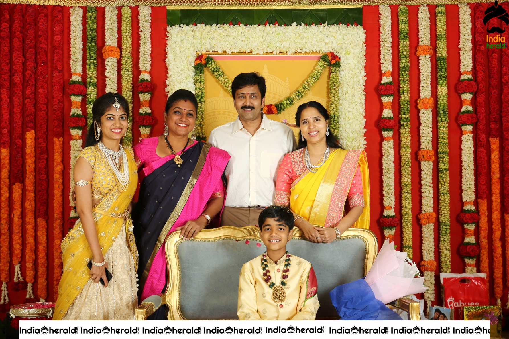 Jishnu Vadde Dhoti Ceremony Stills Set 1