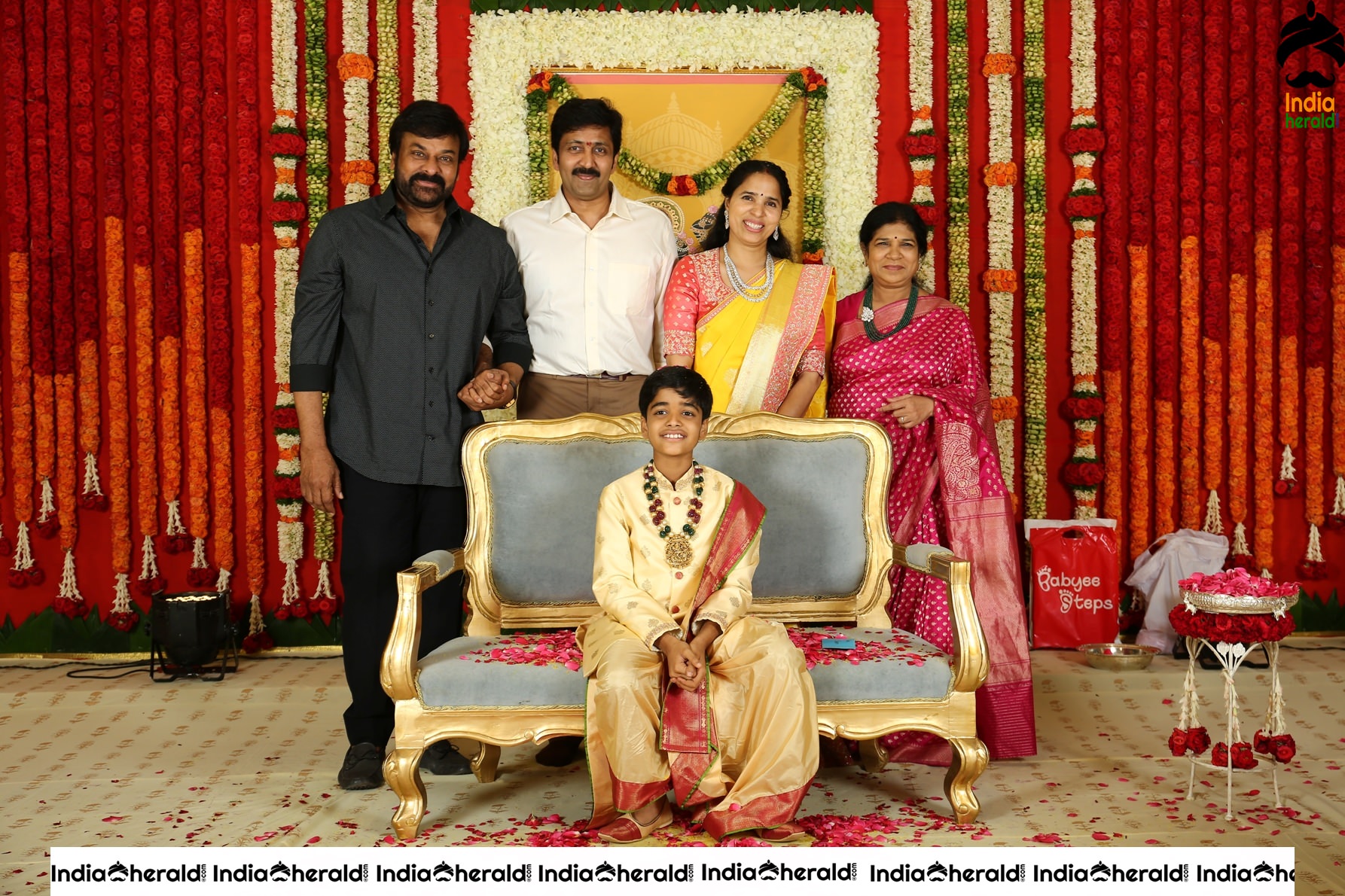 Jishnu Vadde Dhoti Ceremony Stills Set 1