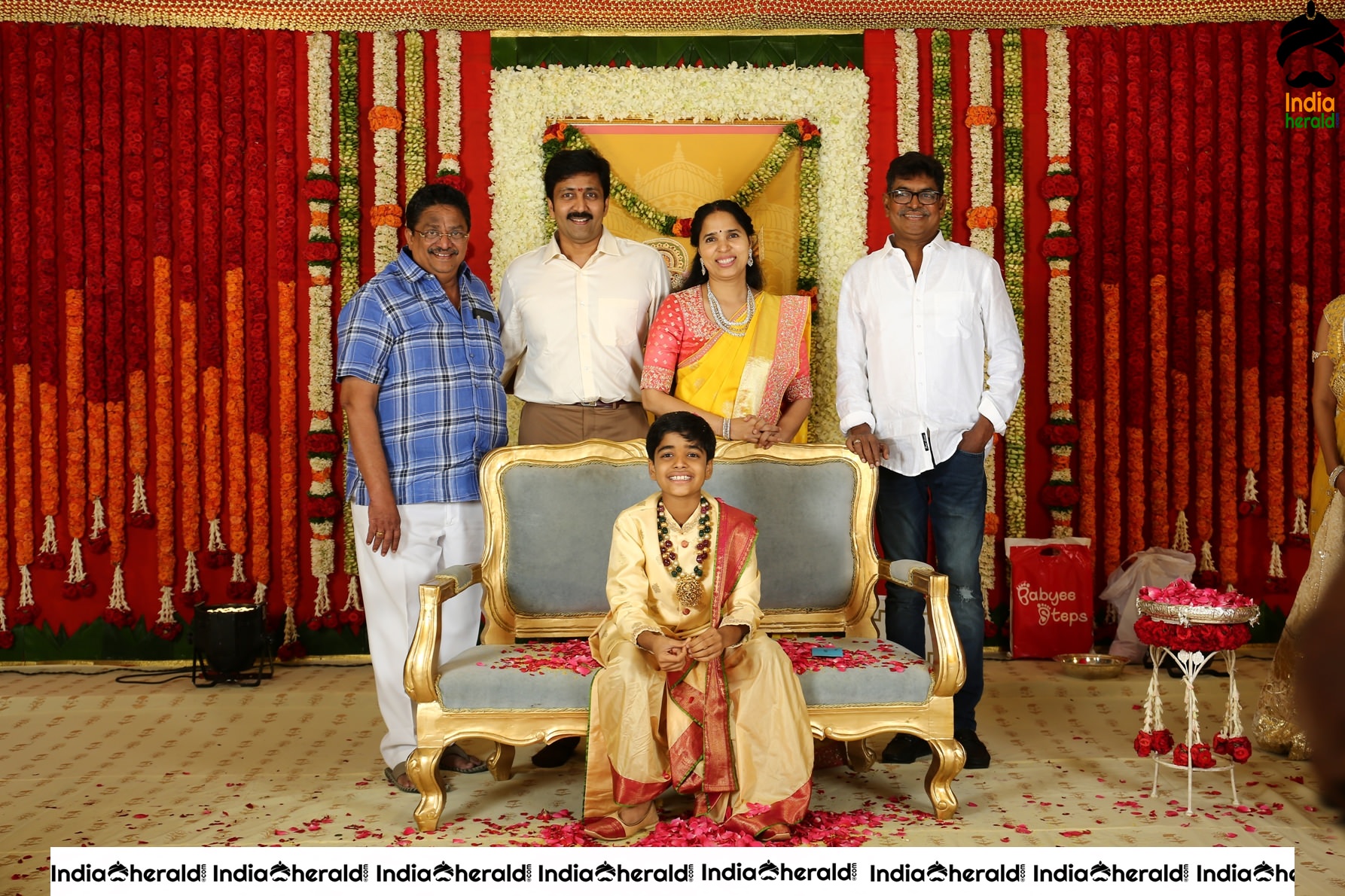 Jishnu Vadde Dhoti Ceremony Stills Set 1
