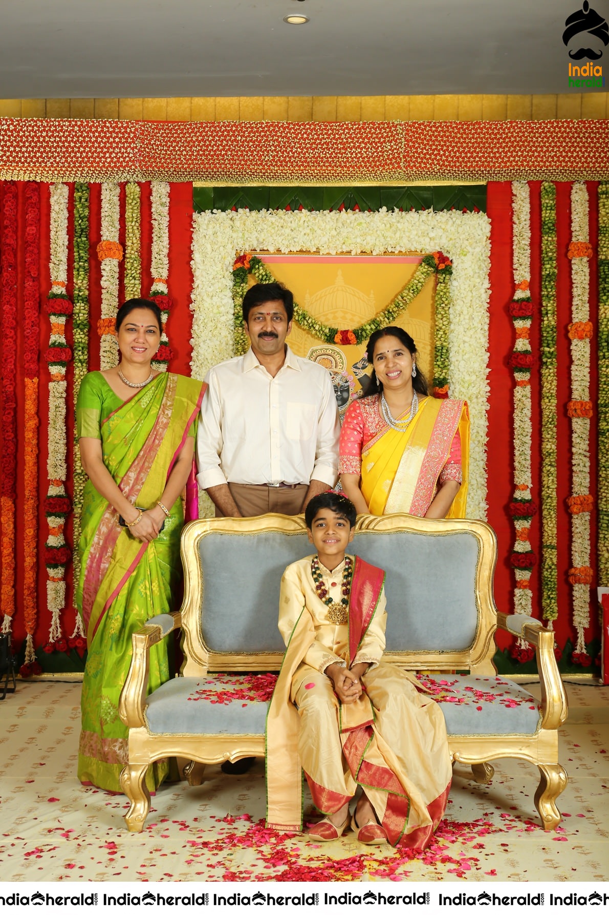 Jishnu Vadde Dhoti Ceremony Stills Set 1
