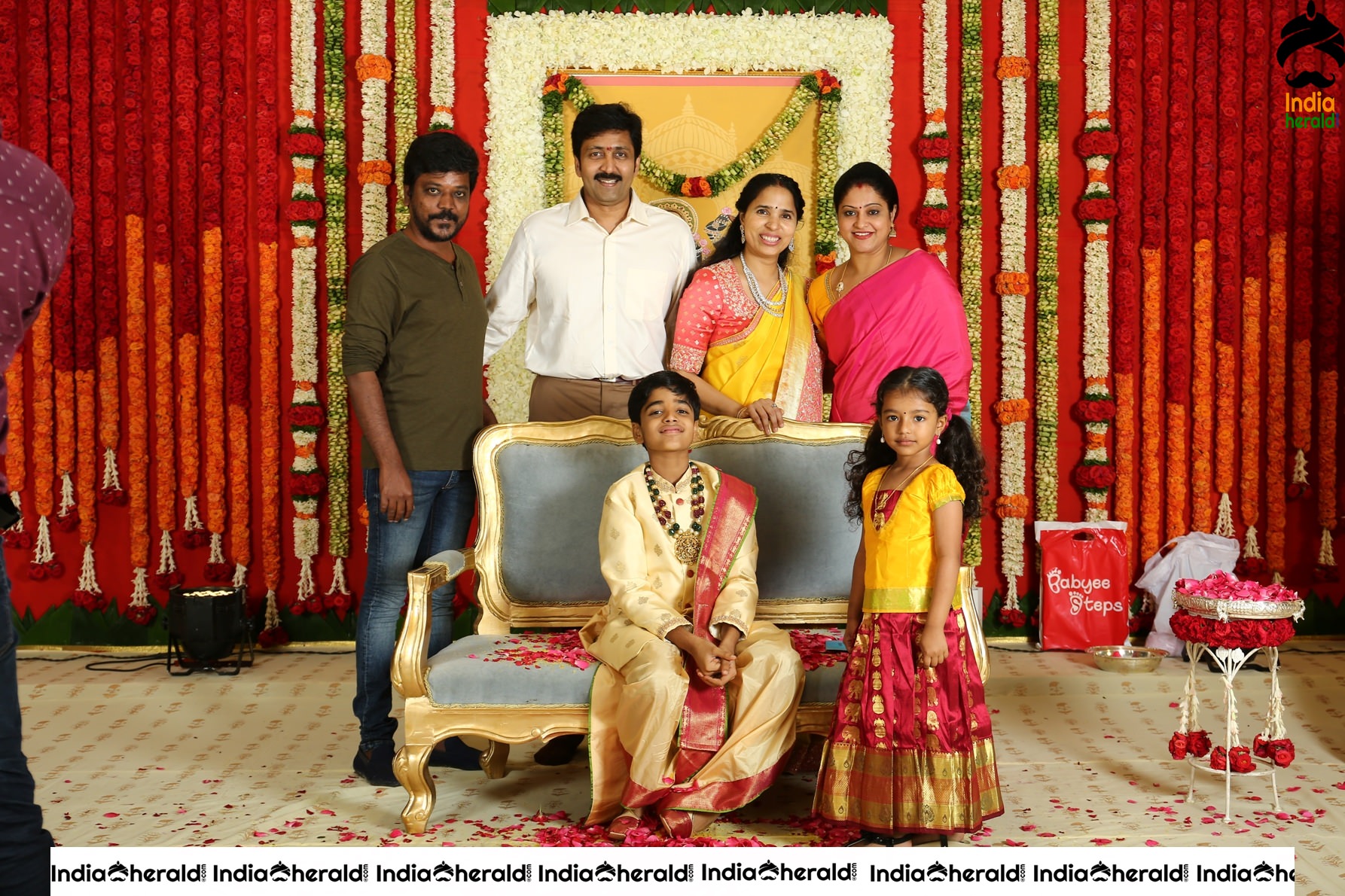 Jishnu Vadde Dhoti Ceremony Stills Set 1