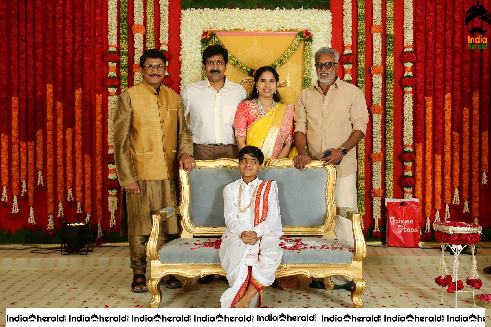 Jishnu Vadde Dhoti Ceremony Stills Set 1