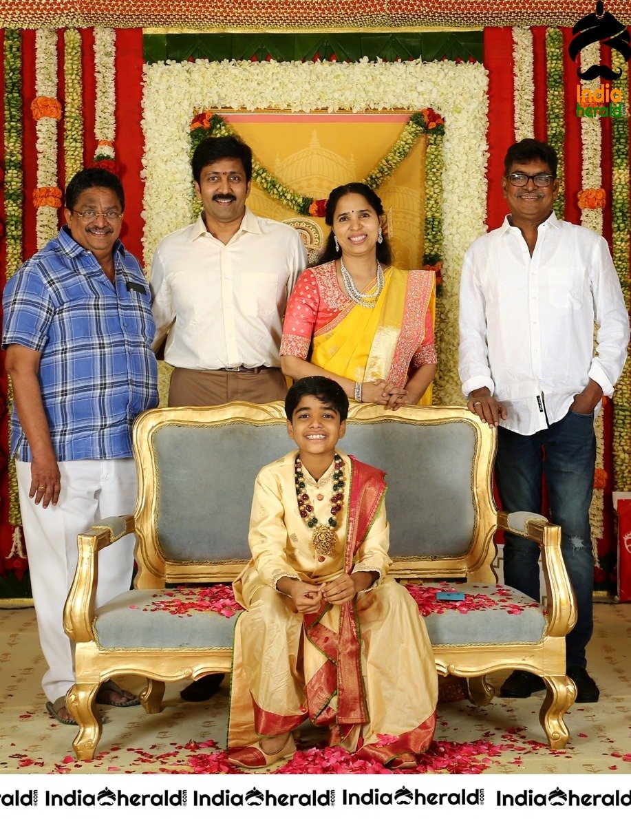 Jishnu Vadde Dhoti Ceremony Stills Set 2