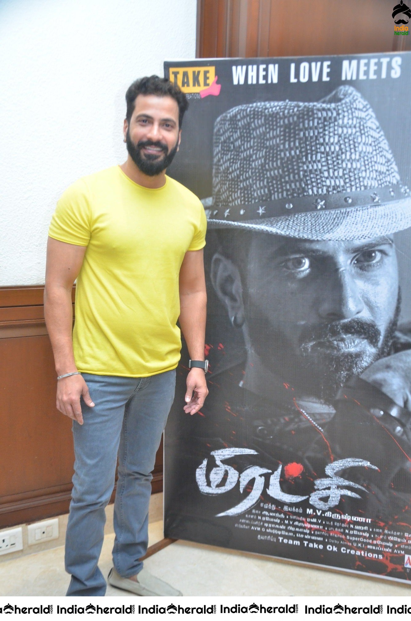 Jithan Ramesh New Movie Miratchchi Audio Launch Stills Set 1