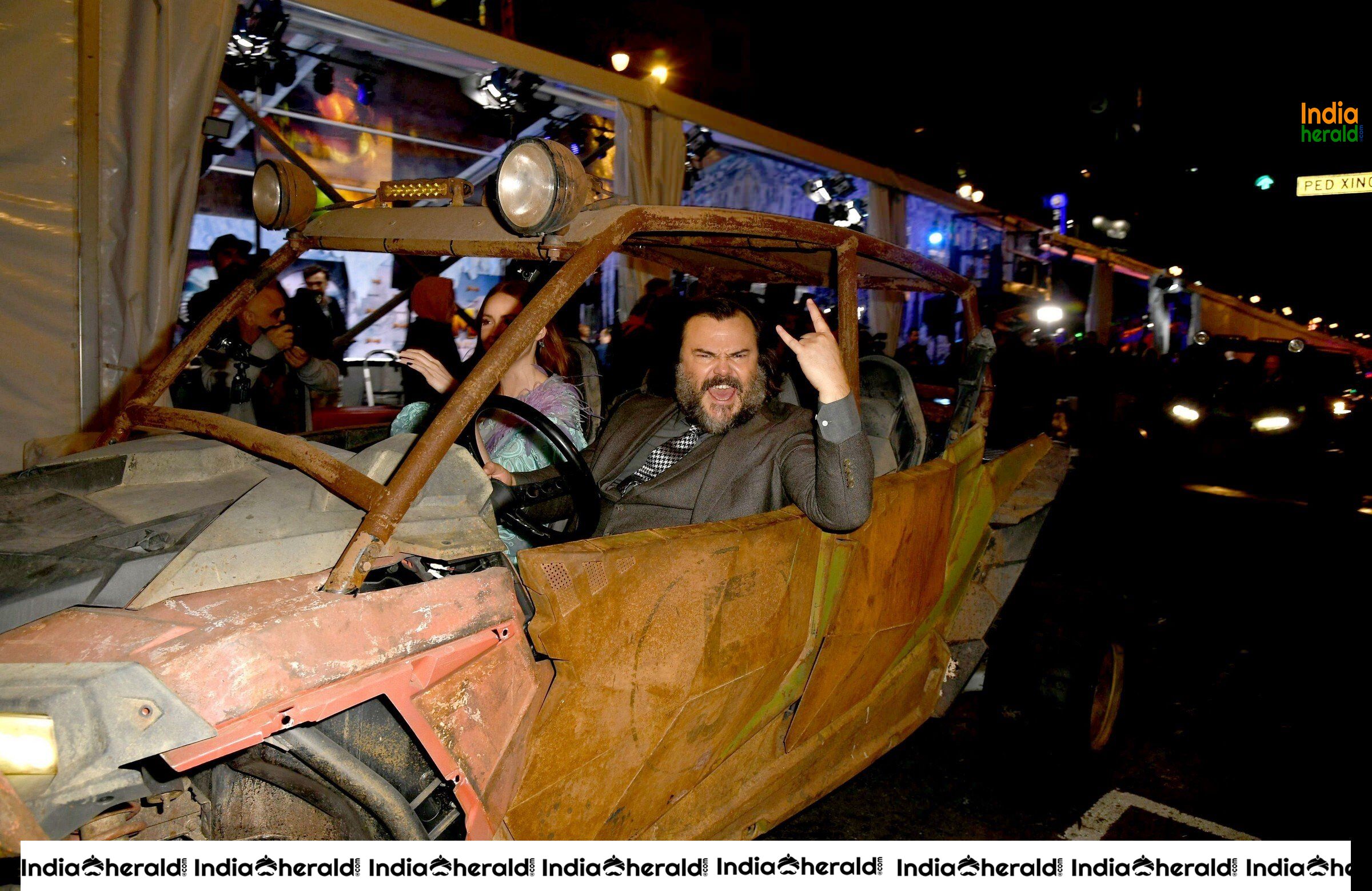 Jumanji The Next Level Premiere in Hollywood Set 2