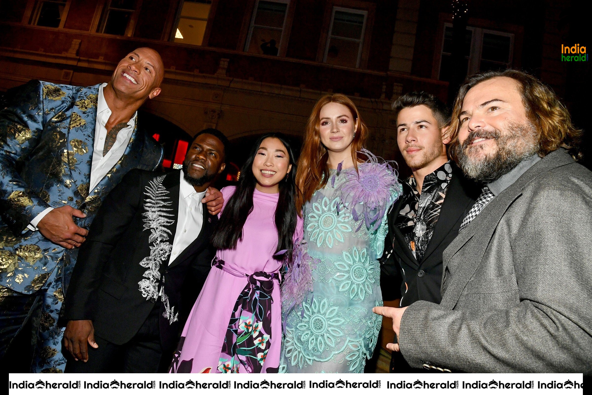 Jumanji The Next Level Premiere in Hollywood Set 2