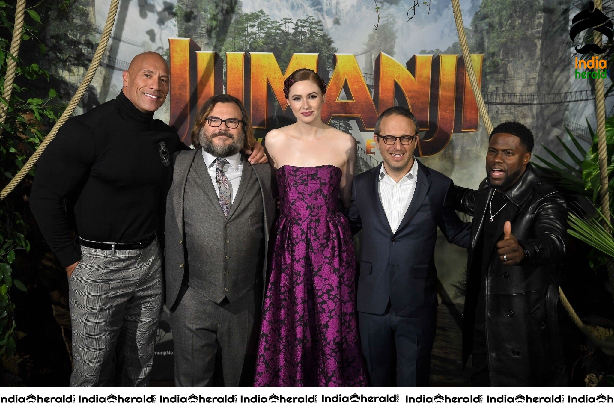 Jumanji The Next Level Premiere in Paris Set 1