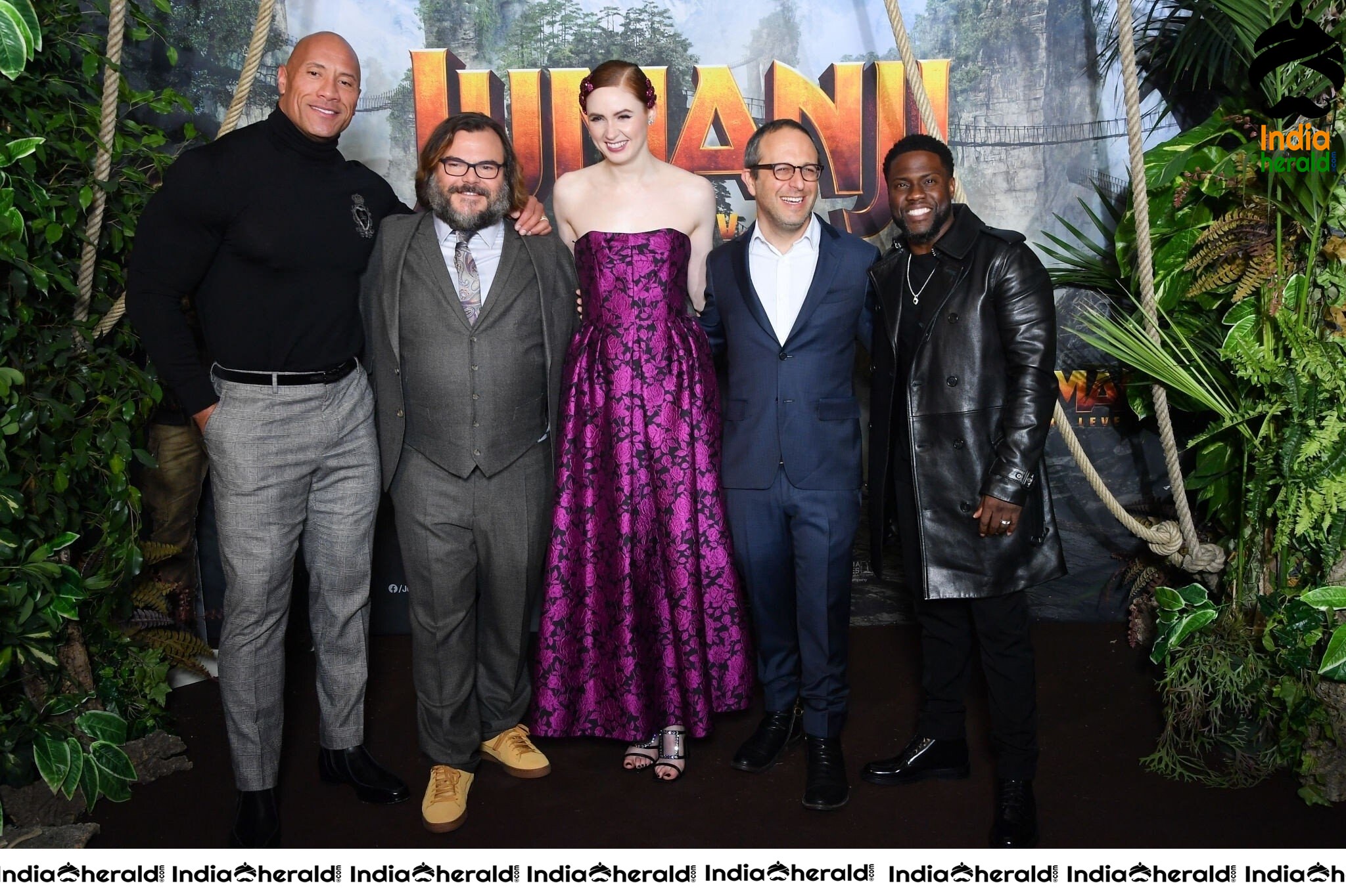 Jumanji The Next Level Premiere in Paris Set 2