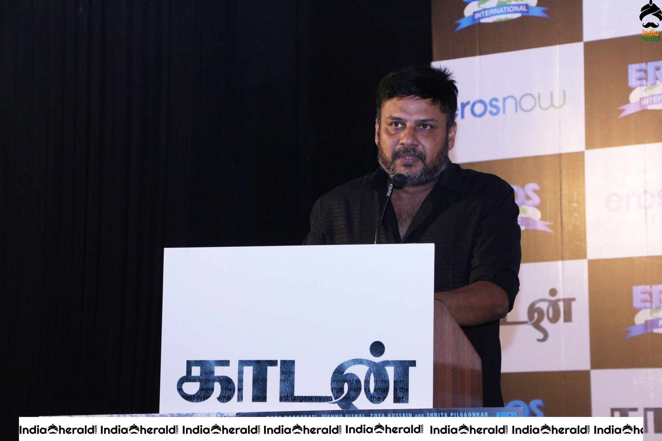 Kaadan Press Meet Stills at Chennai