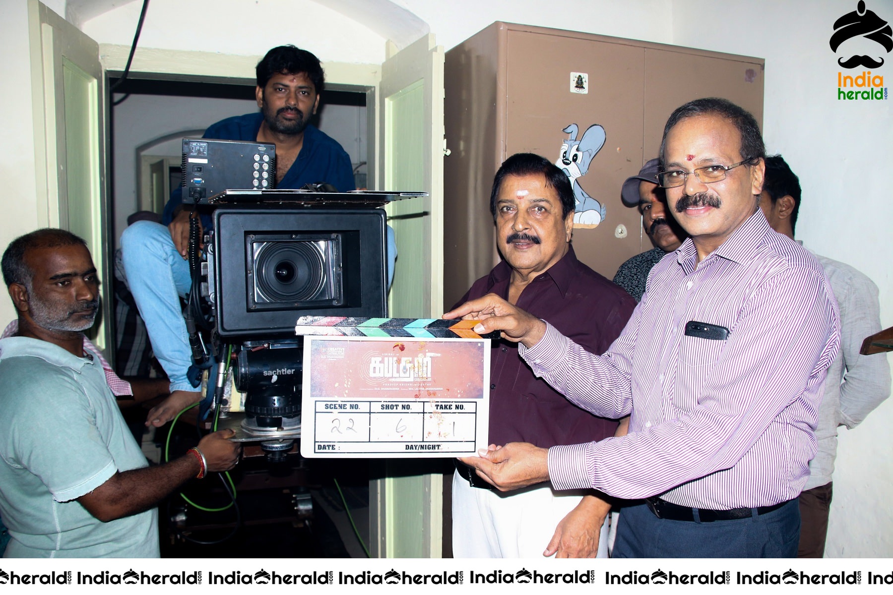 Kabadathaari Movie Pooja Stills Set 3