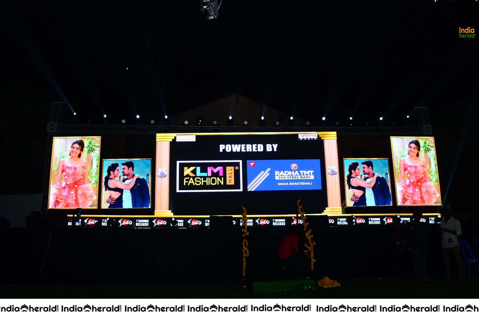 Kajal Aggarwal and Bellamkonda featuring Kavacham Throwback Event Photos Set 1