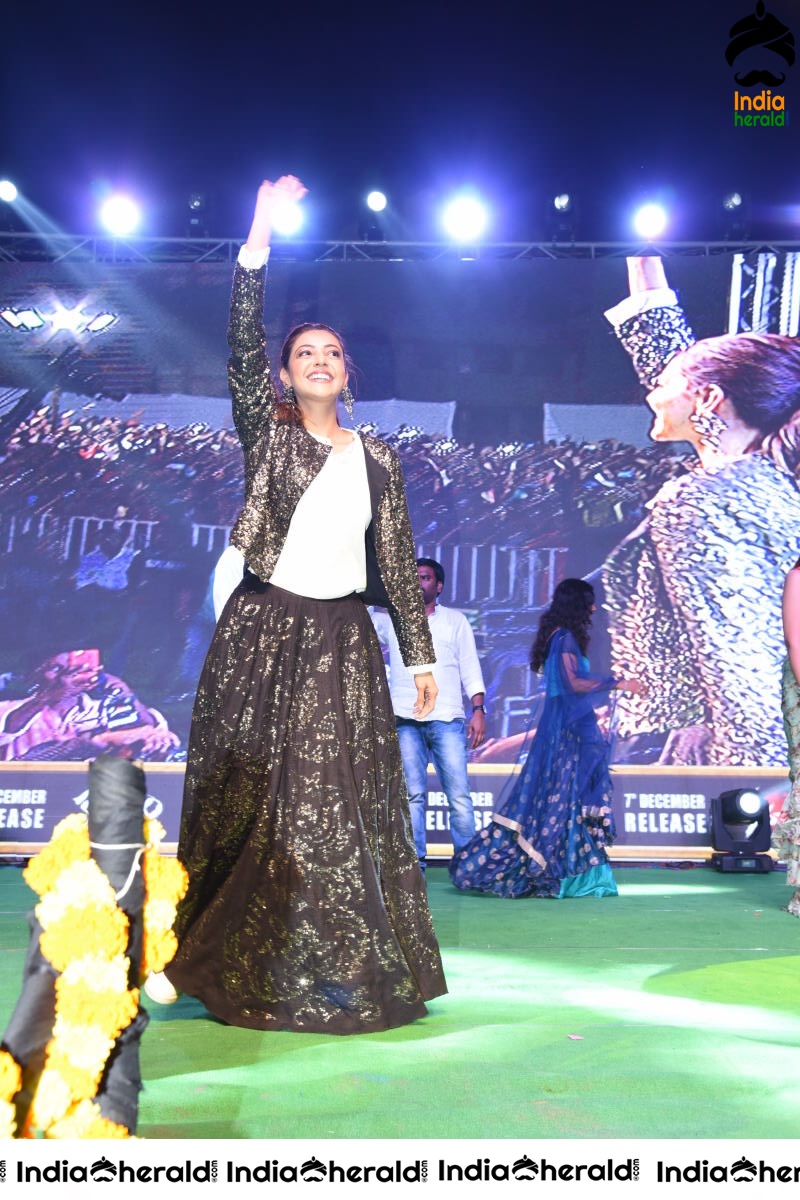 Kajal Aggarwal and Bellamkonda featuring Kavacham Throwback Event Photos Set 8