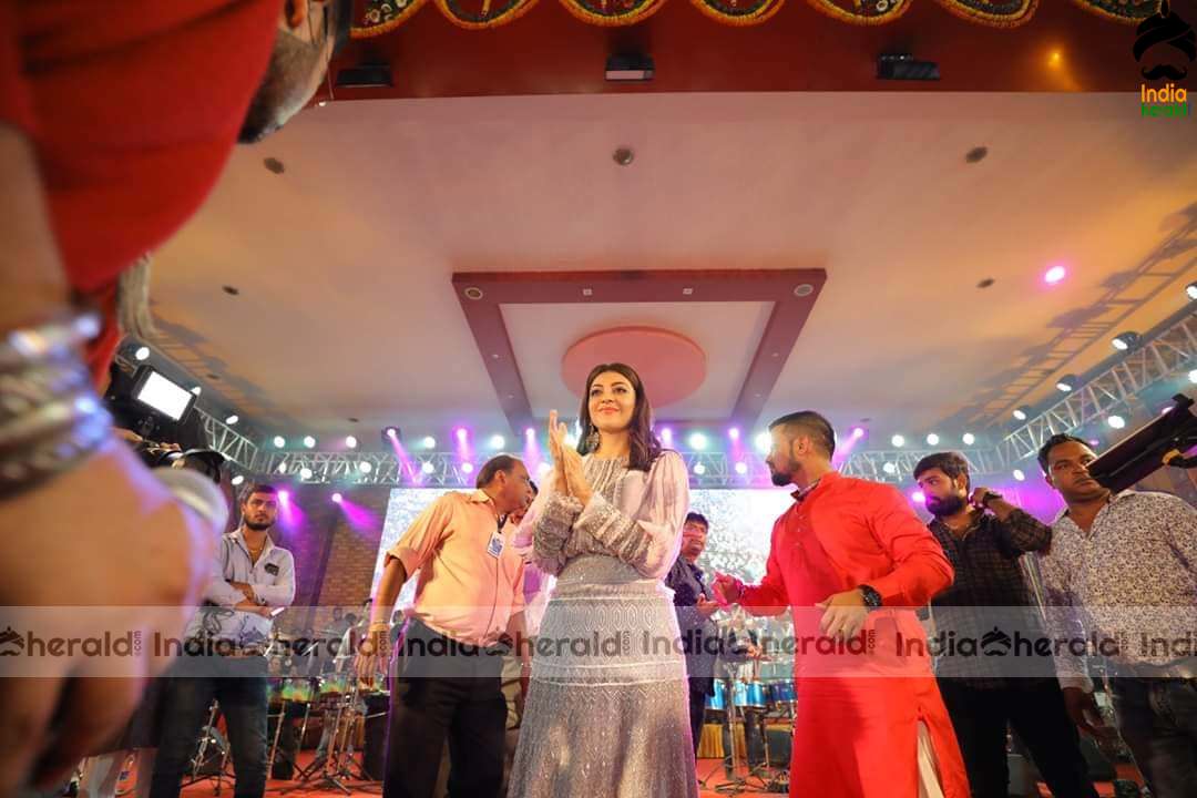 Kajal Aggarwal Surprise Visit at a Live Concert Show Event in Mumbai Set 2