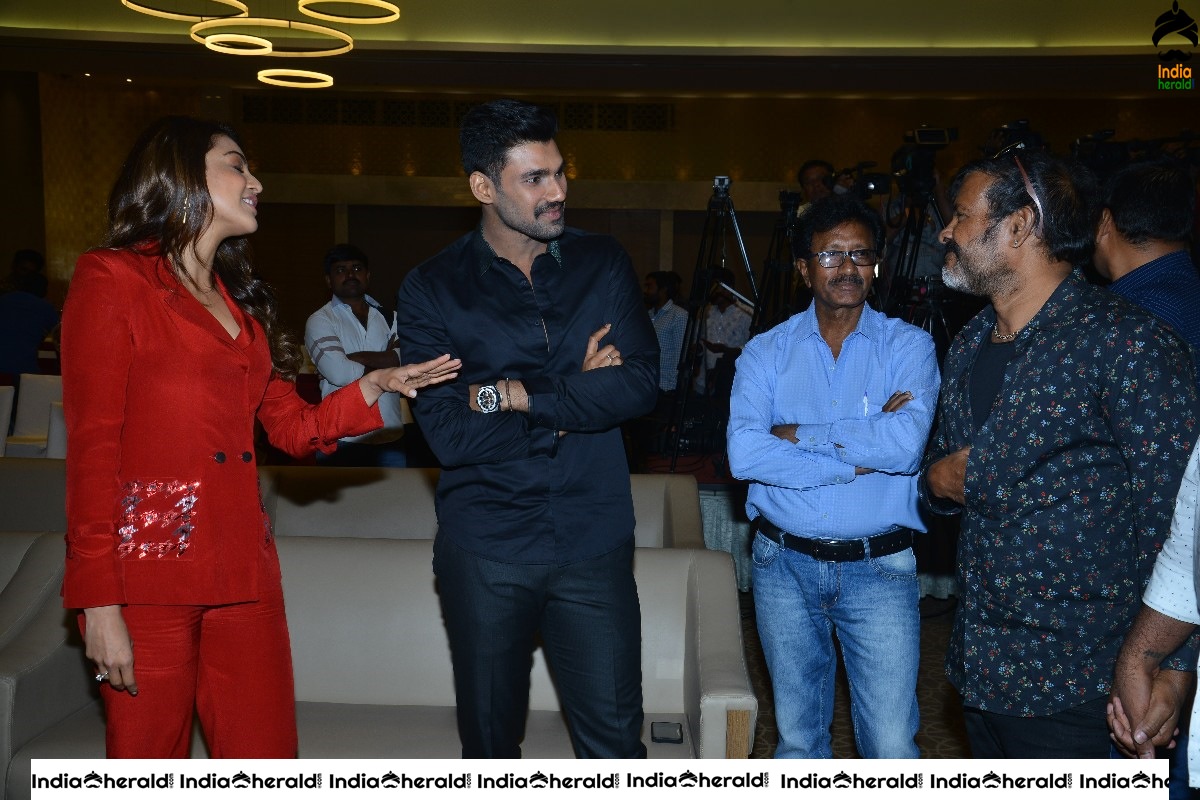 Kajal and Mehreen Hot Photos from Throwback Kavacham Event Set 6