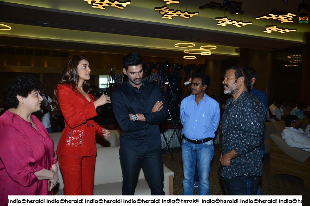 Kajal and Mehreen Hot Photos from Throwback Kavacham Event Set 6