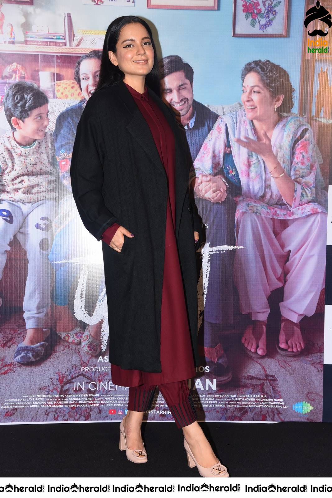 Kangana Ranaut at Panga Movie Press Event Set 2