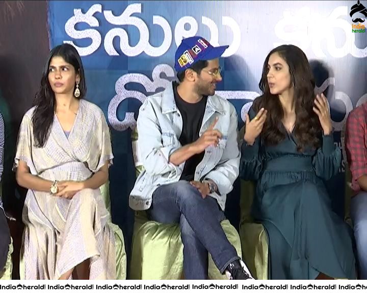 Kanulu Kanulanu Dochayante team meets the Press at Vizag Set 2