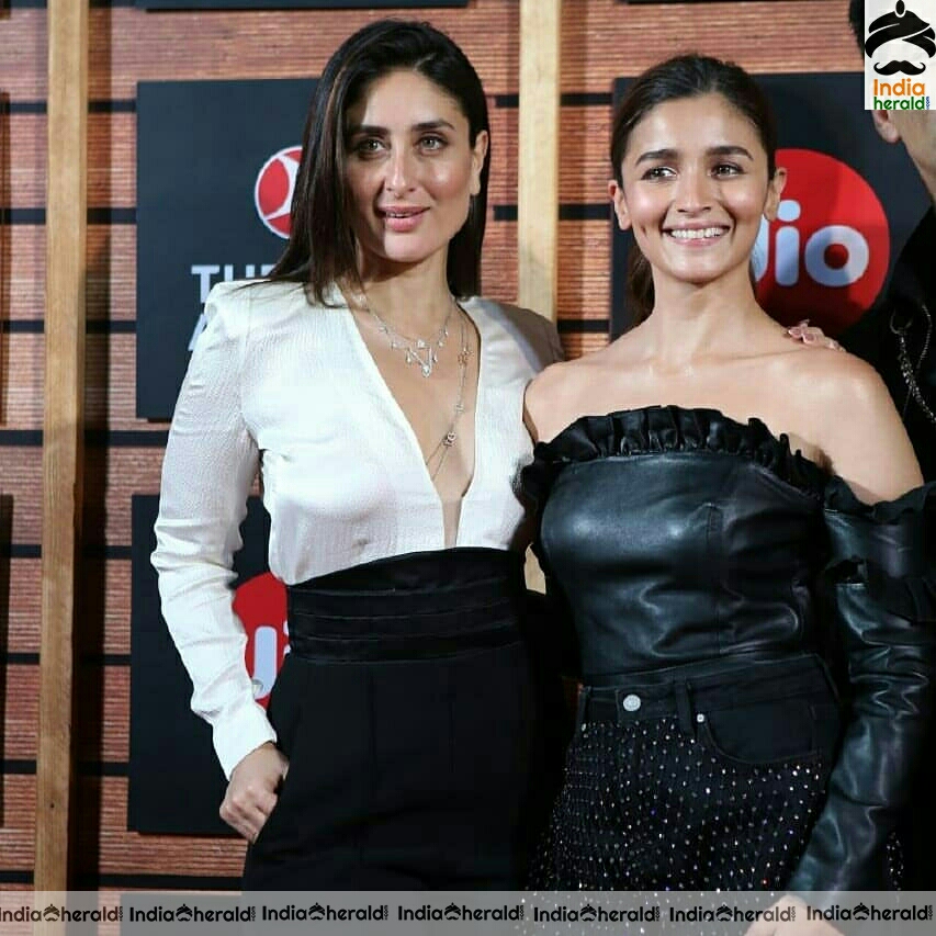 Kareena Kapoor Alia Bhatt And Karan Johar At Jio MAMI Film Festival Awards 2019