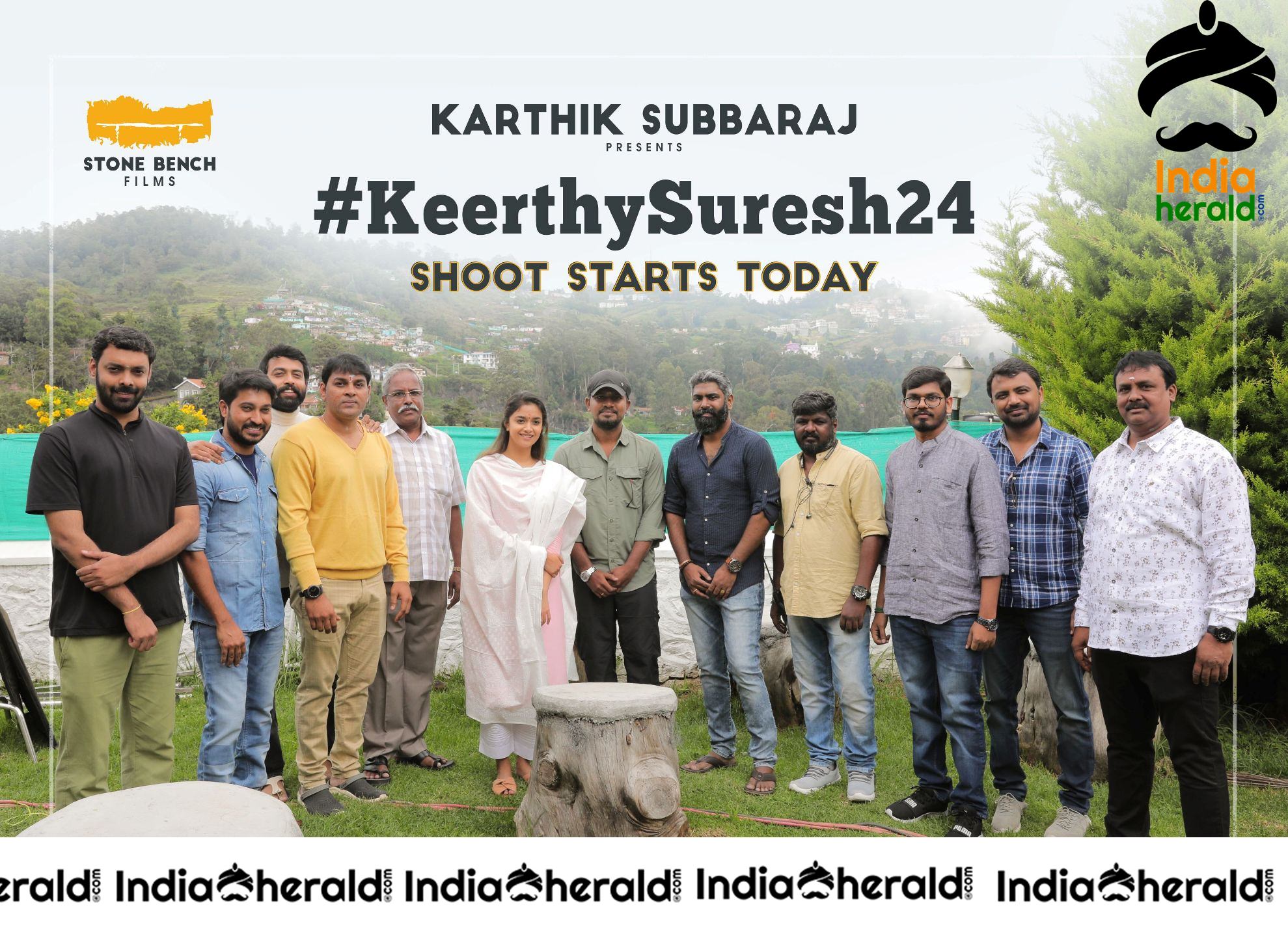 Keerthy Suresh 24 Shooting Begins At Kodaikanal