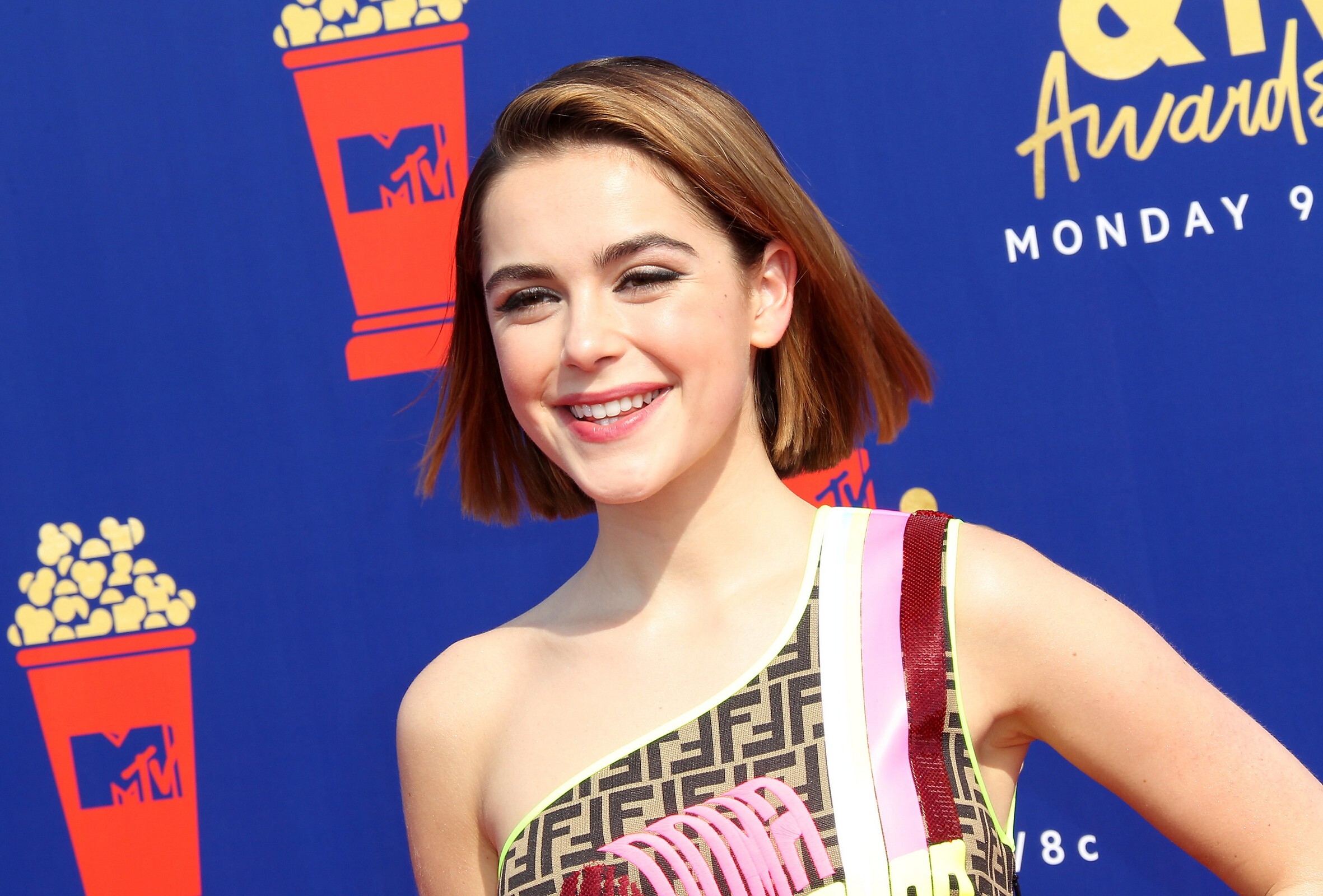 Kiernan Shipka At MTV Movie And TV Awards In Santa Monica