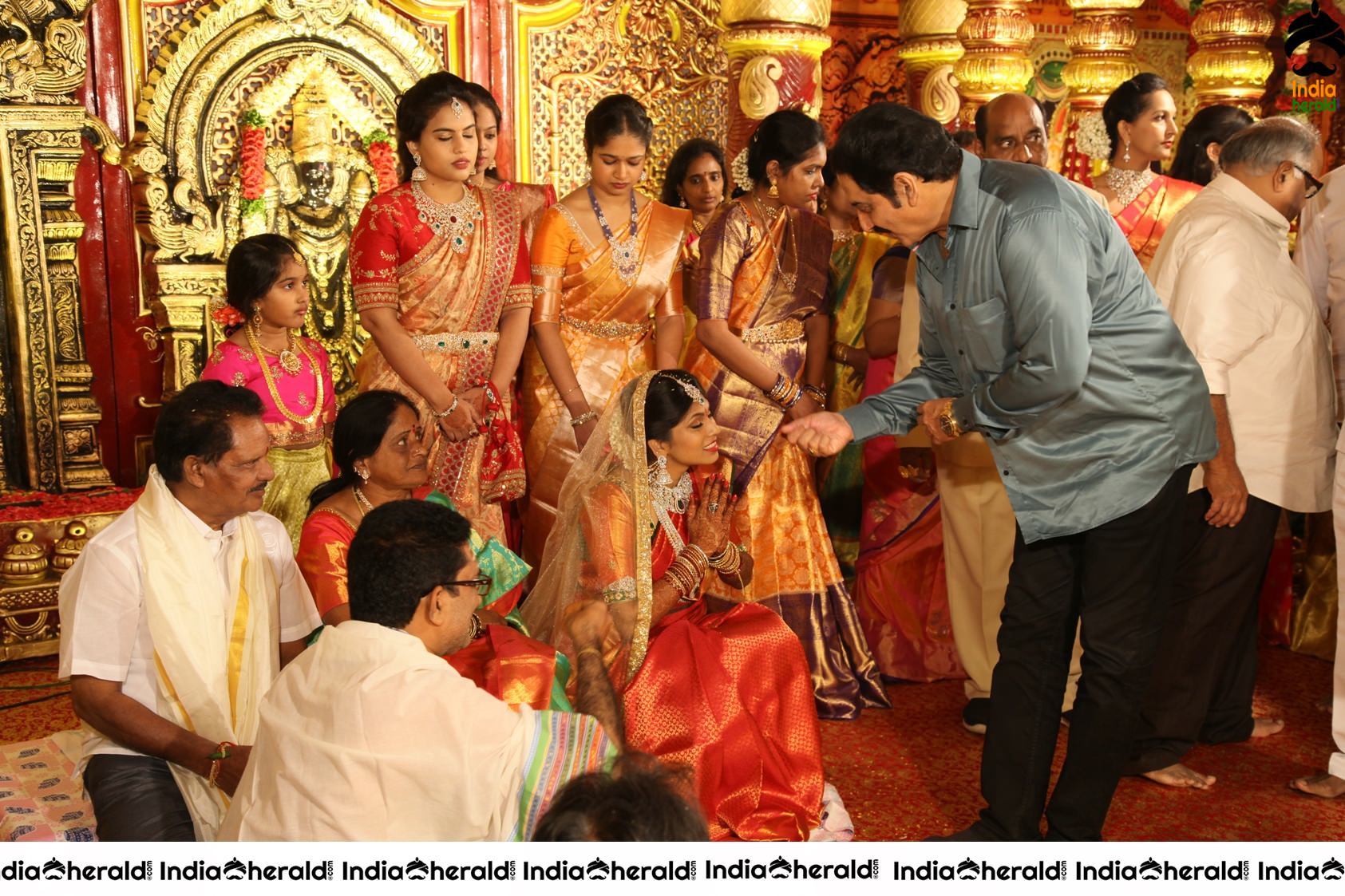 Kodi Ramakrishna Daughter Pravallika Wedding Photos Set 2