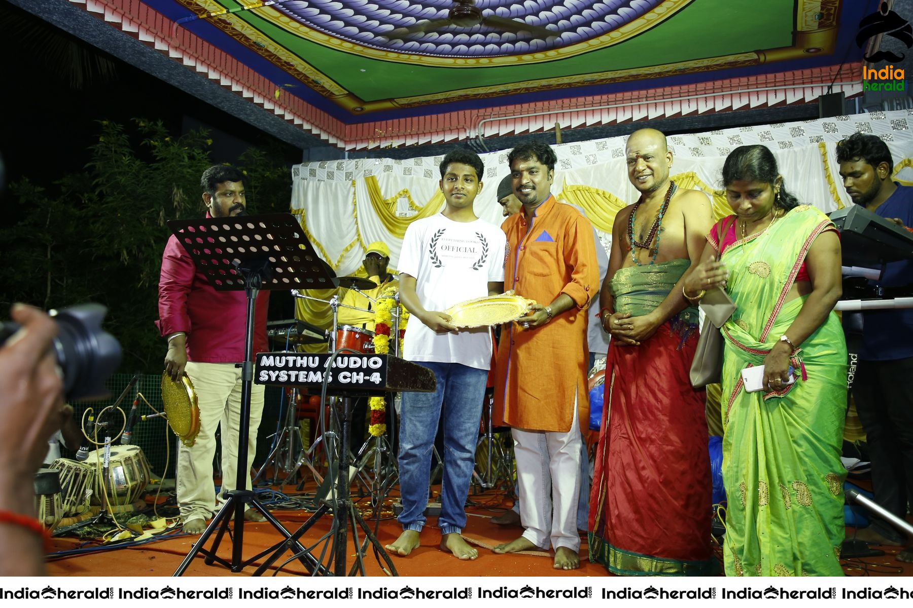 Kolavizhi Badrakaali Thaaye Devotional Music Album Release Stills Set 1