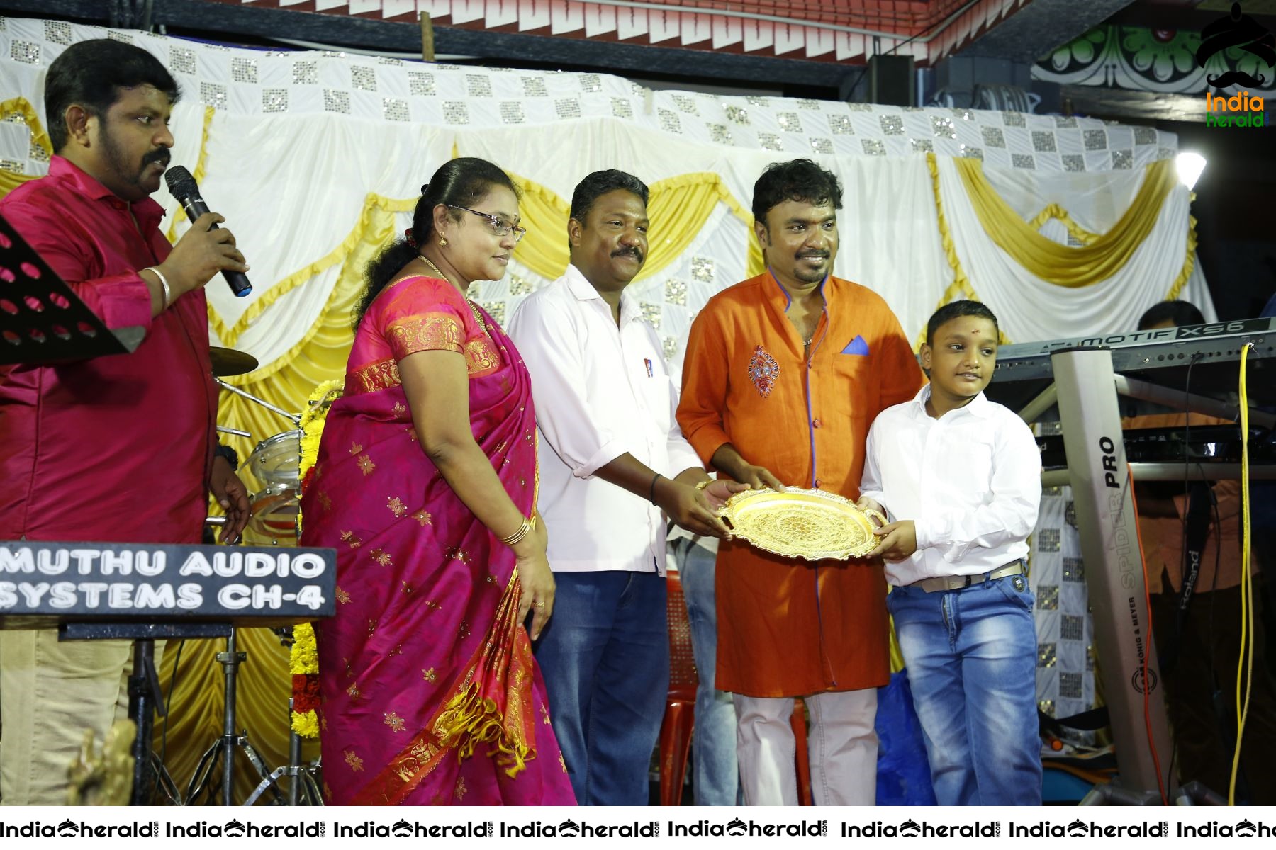 Kolavizhi Badrakaali Thaaye Devotional Music Album Release Stills Set 2