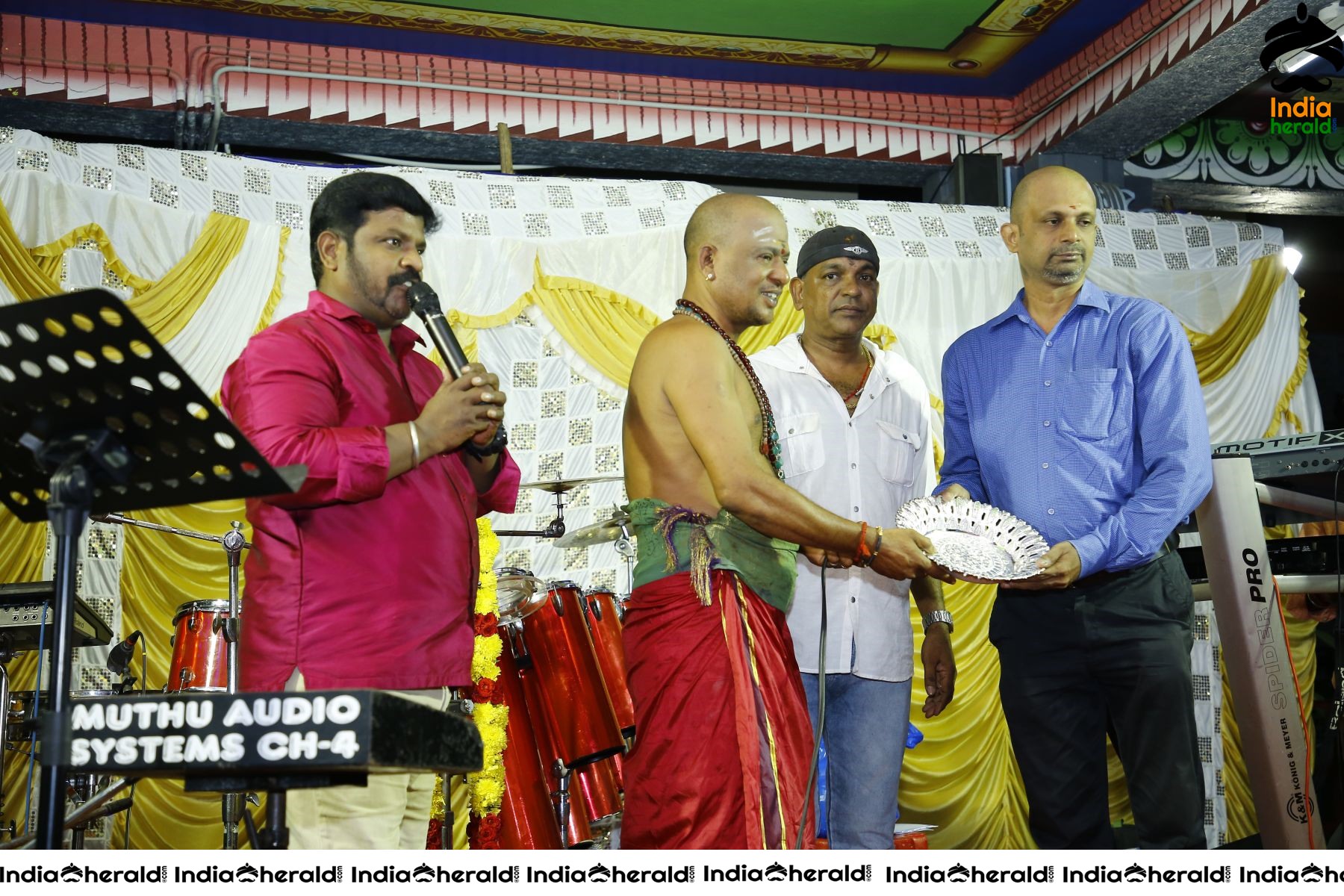 Kolavizhi Badrakaali Thaaye Devotional Music Album Release Stills Set 2
