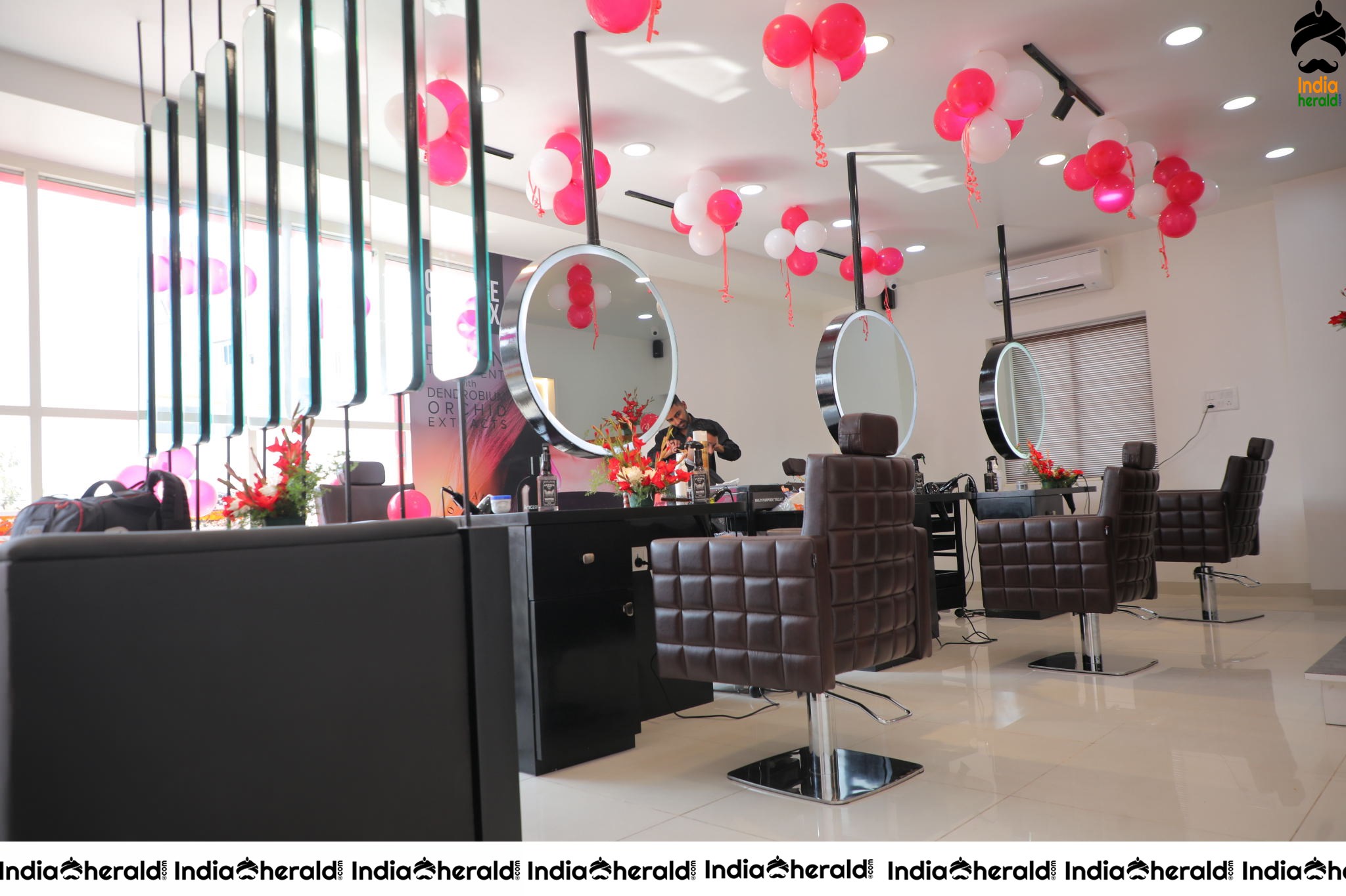 Lahari Launched Habibs Hair and Beauty Salon Launched At Madinaguda Set 1