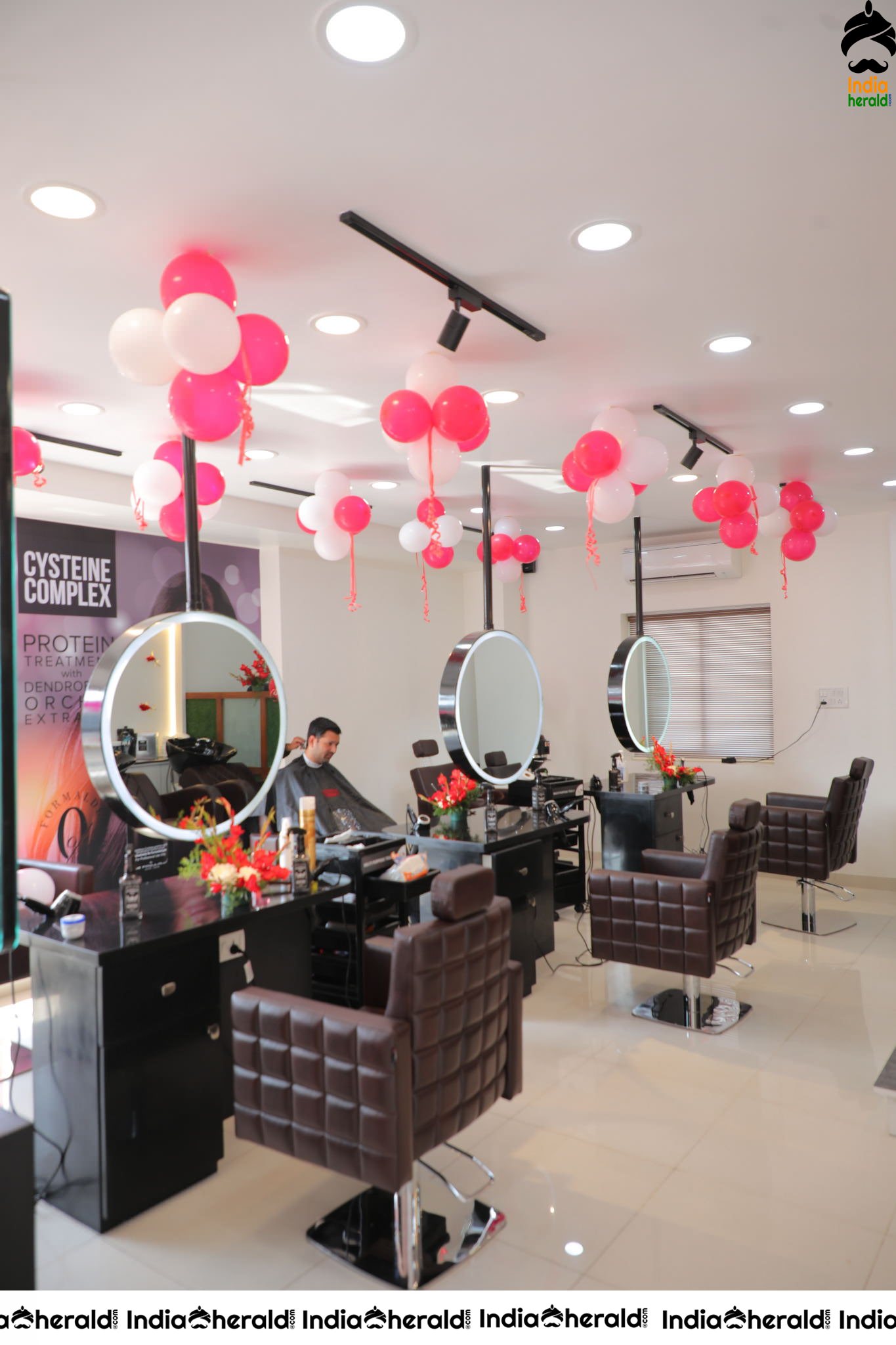 Lahari Launched Habibs Hair and Beauty Salon Launched At Madinaguda Set 1