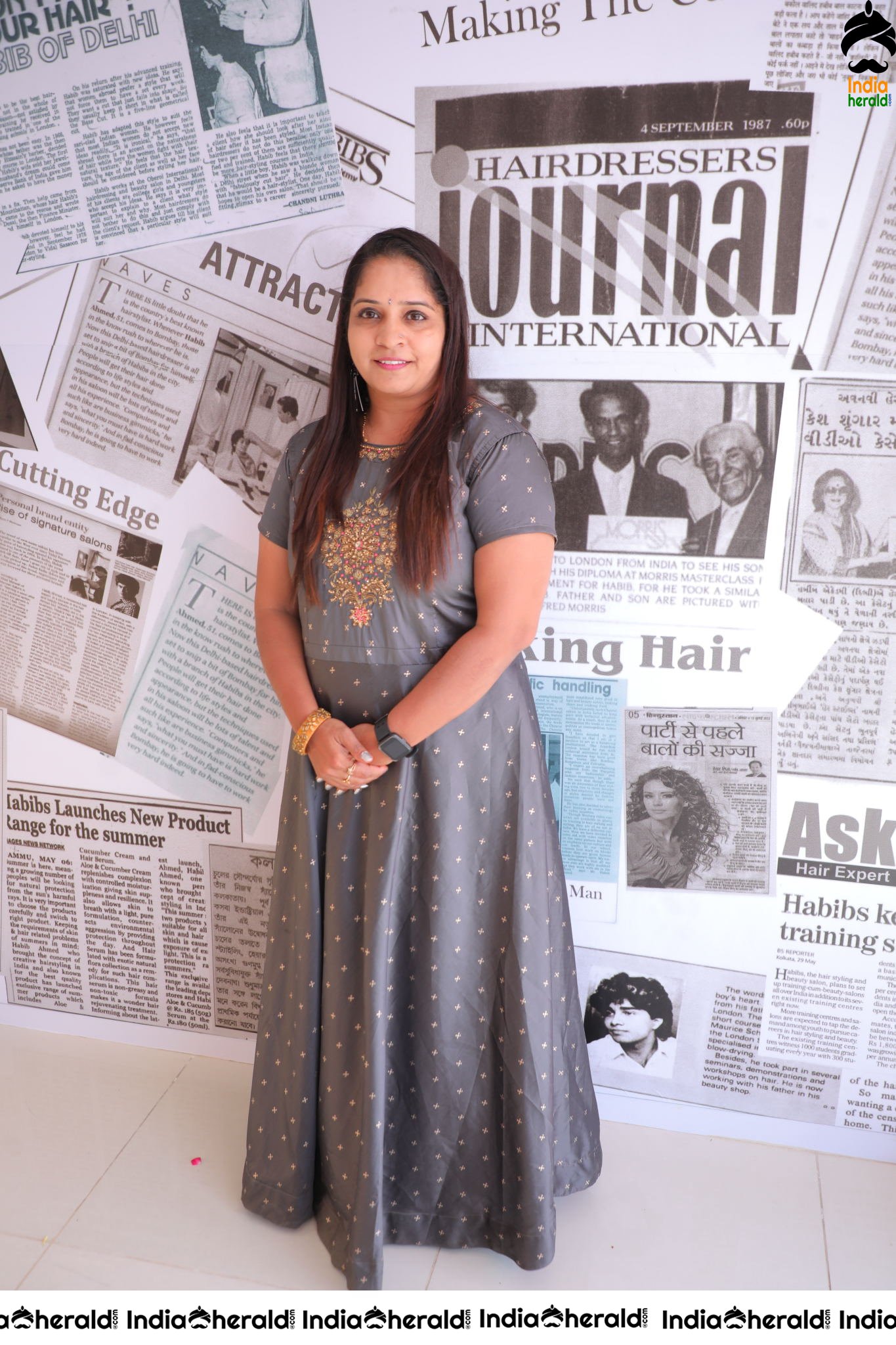 Lahari Launched Habibs Hair and Beauty Salon Launched At Madinaguda Set 2