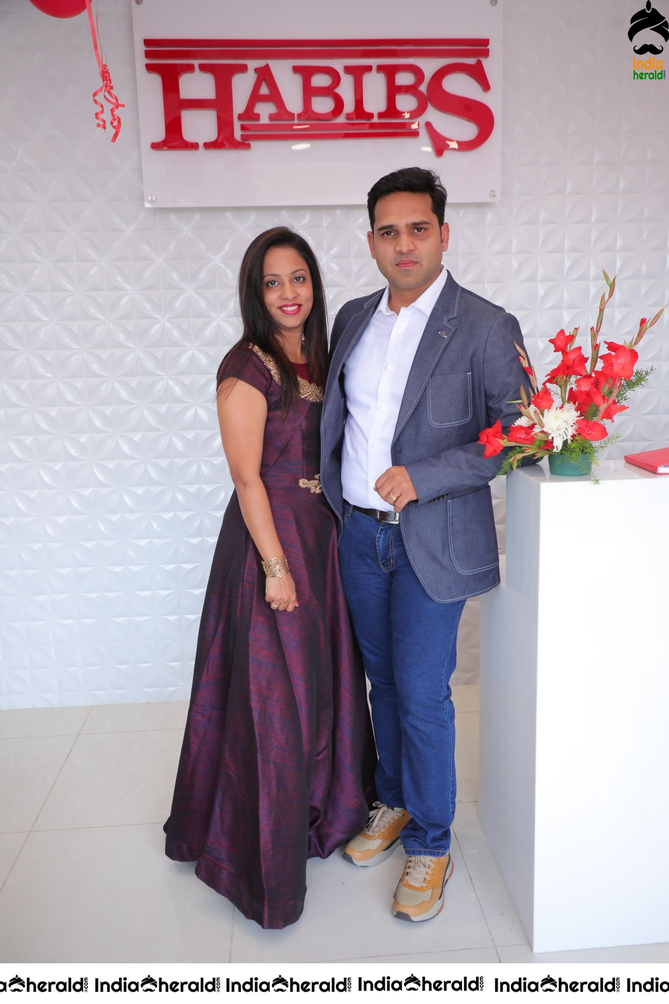 Lahari Launched Habibs Hair and Beauty Salon Launched At Madinaguda Set 3