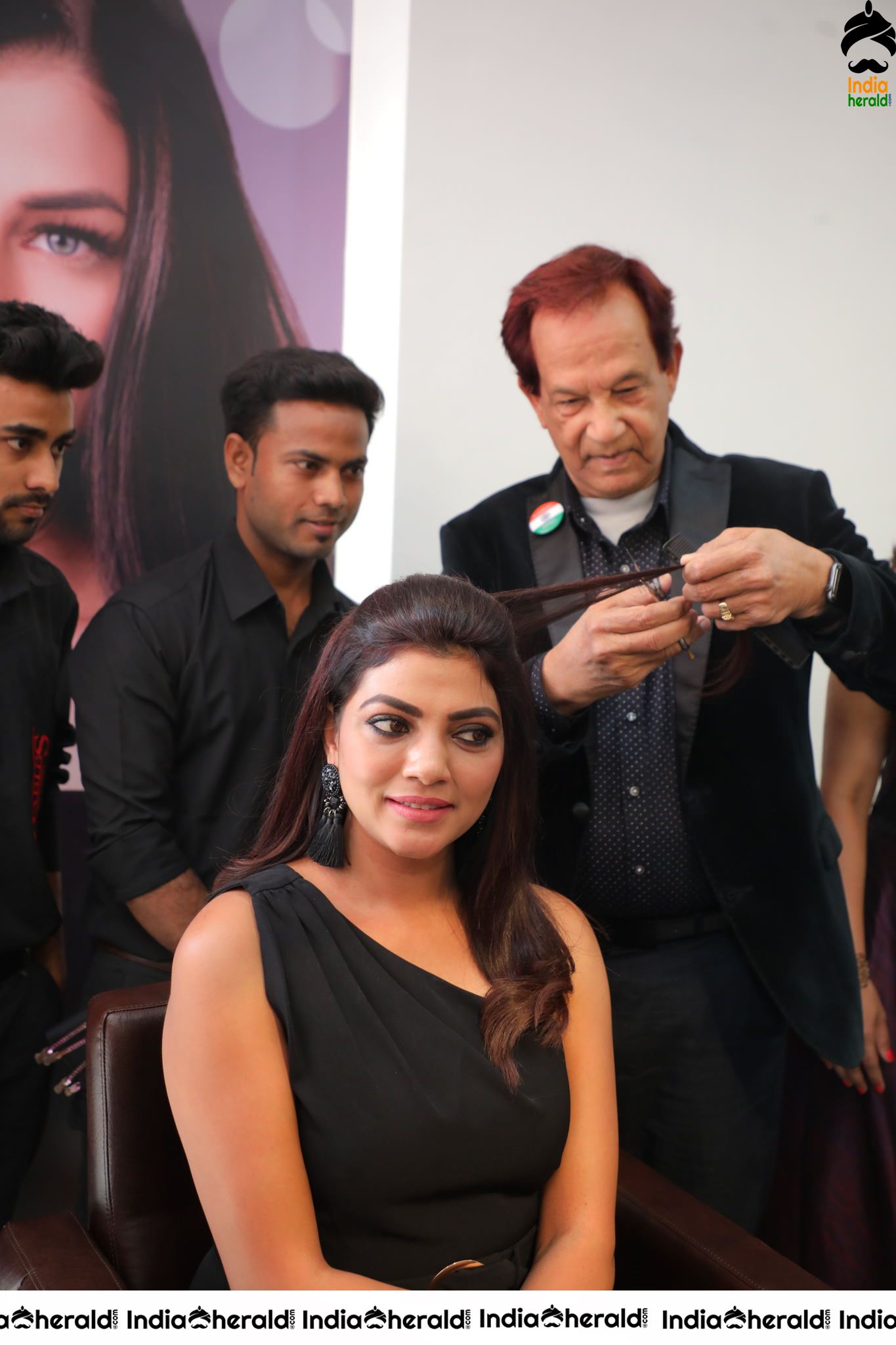Lahari Launched Habibs Hair and Beauty Salon Launched At Madinaguda Set 5