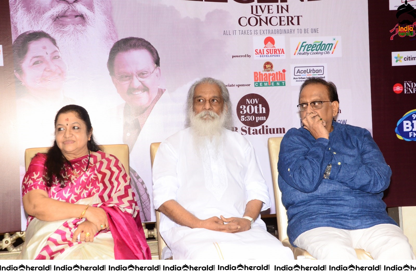 Legends Live concert Press Meet Set 1