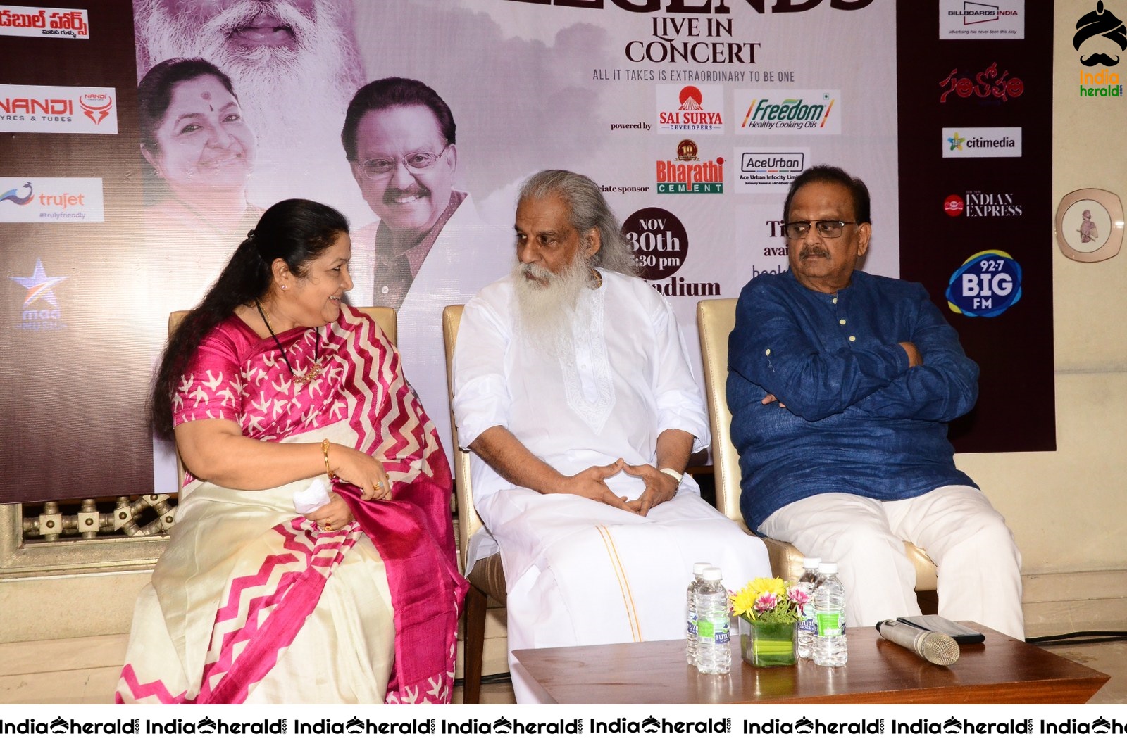 Legends Live concert Press Meet Set 1