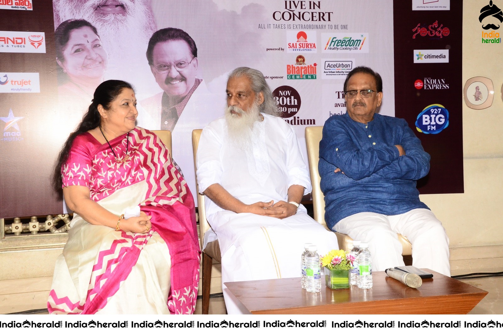 Legends Live concert Press Meet Set 1