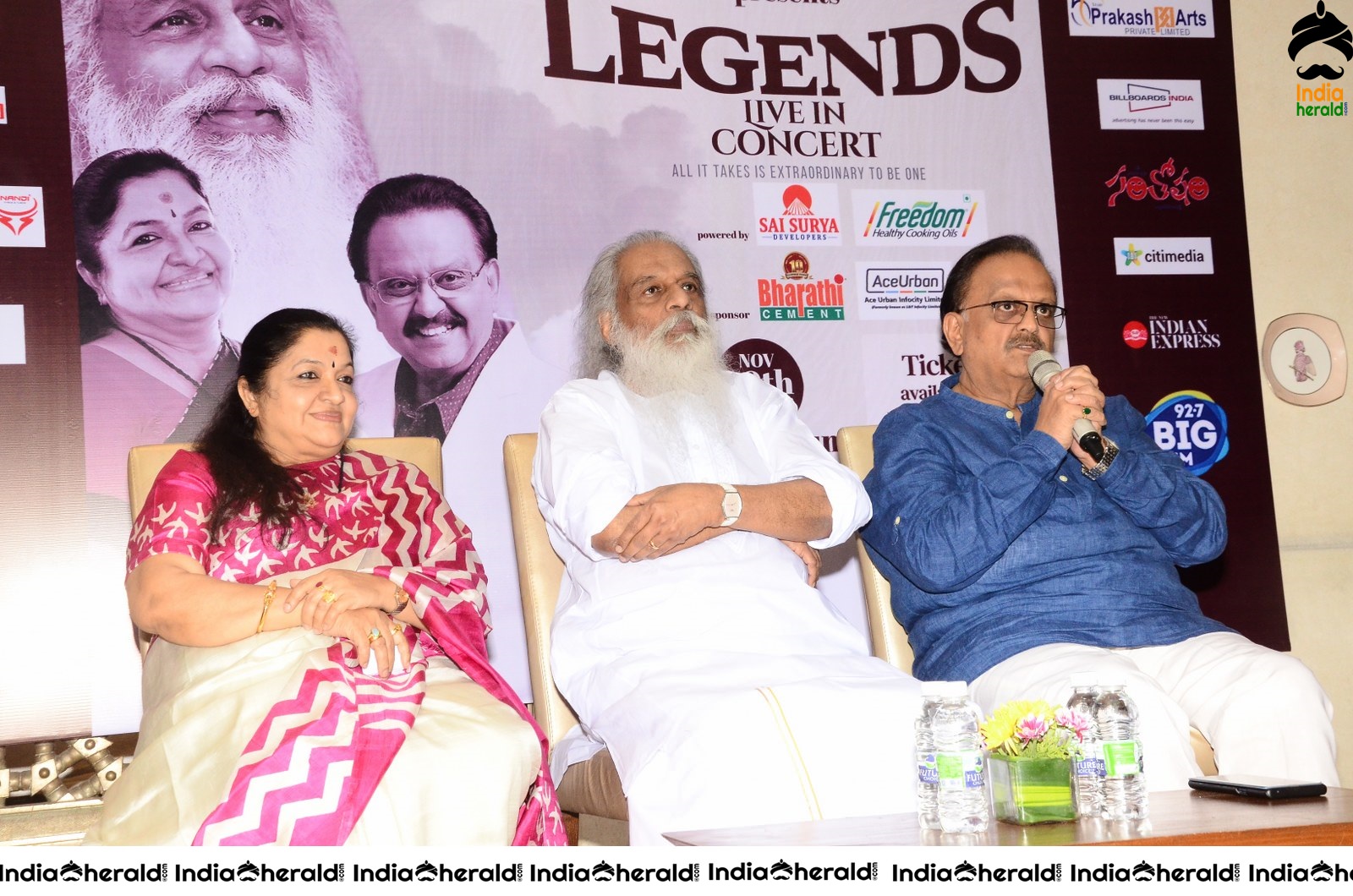 Legends Live concert Press Meet Set 2